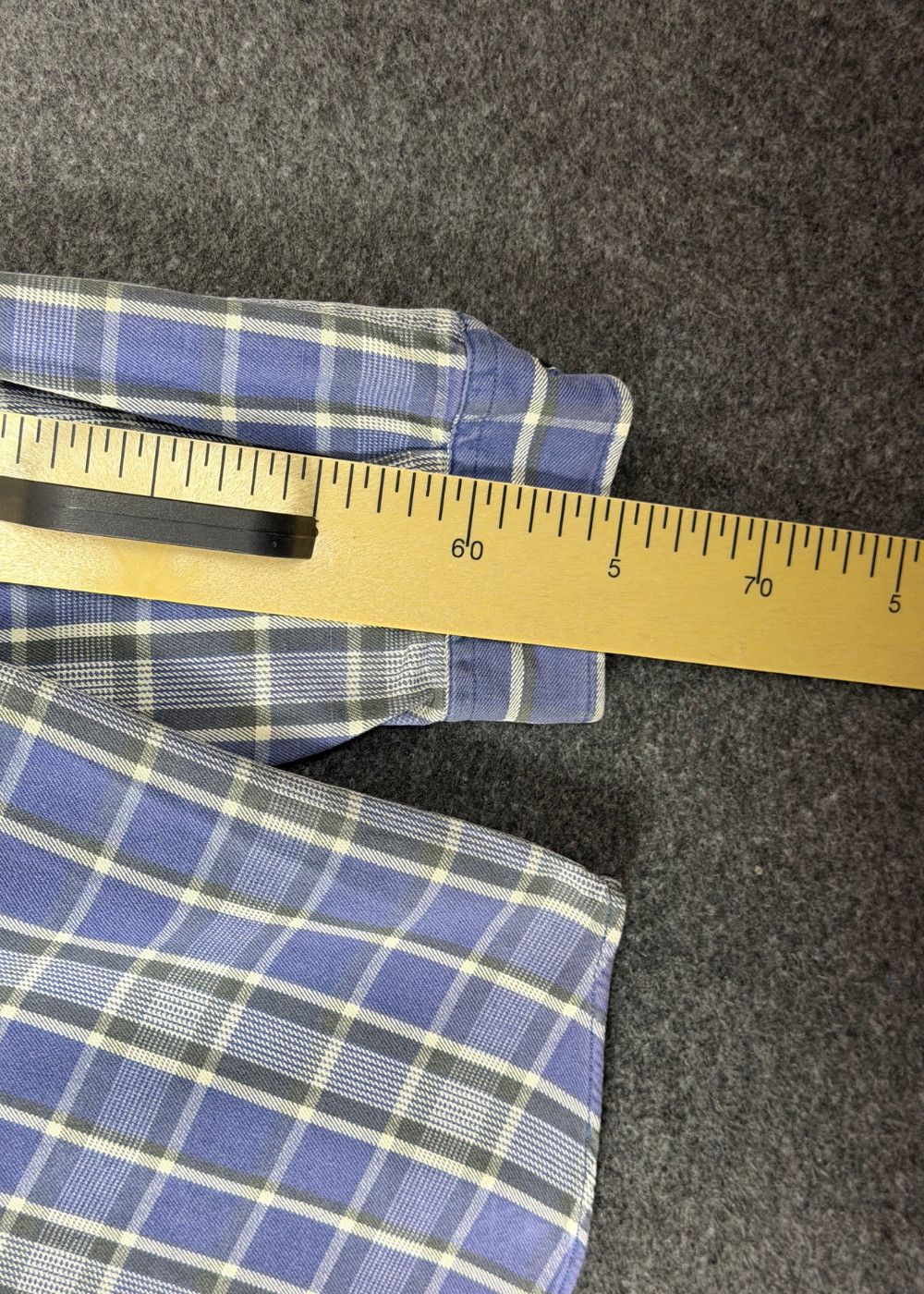 vtg Polo Sport Sportsman RL Utility Plaid Work Shirt image 9