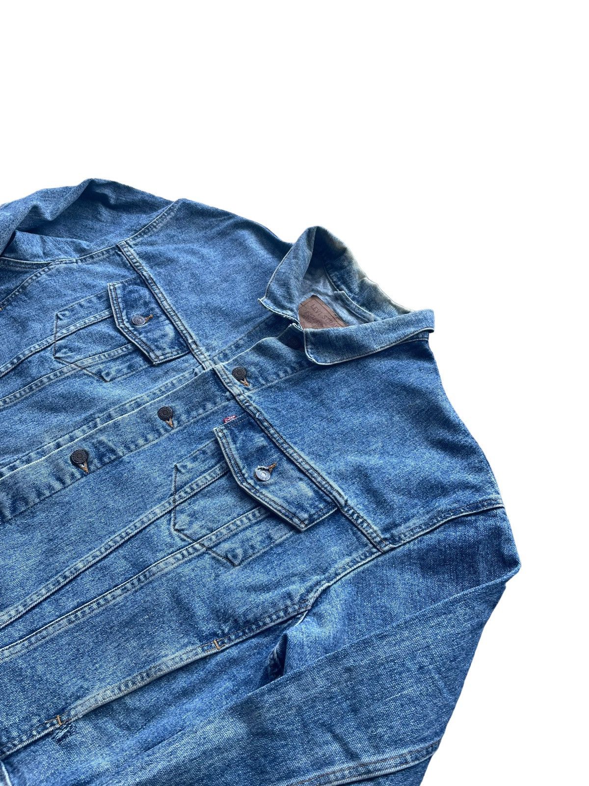 Levi's Vintage 1993 Levis 73598 Denim Jacket Size US XXL / EU 58 / 5 - 3 Thumbnail