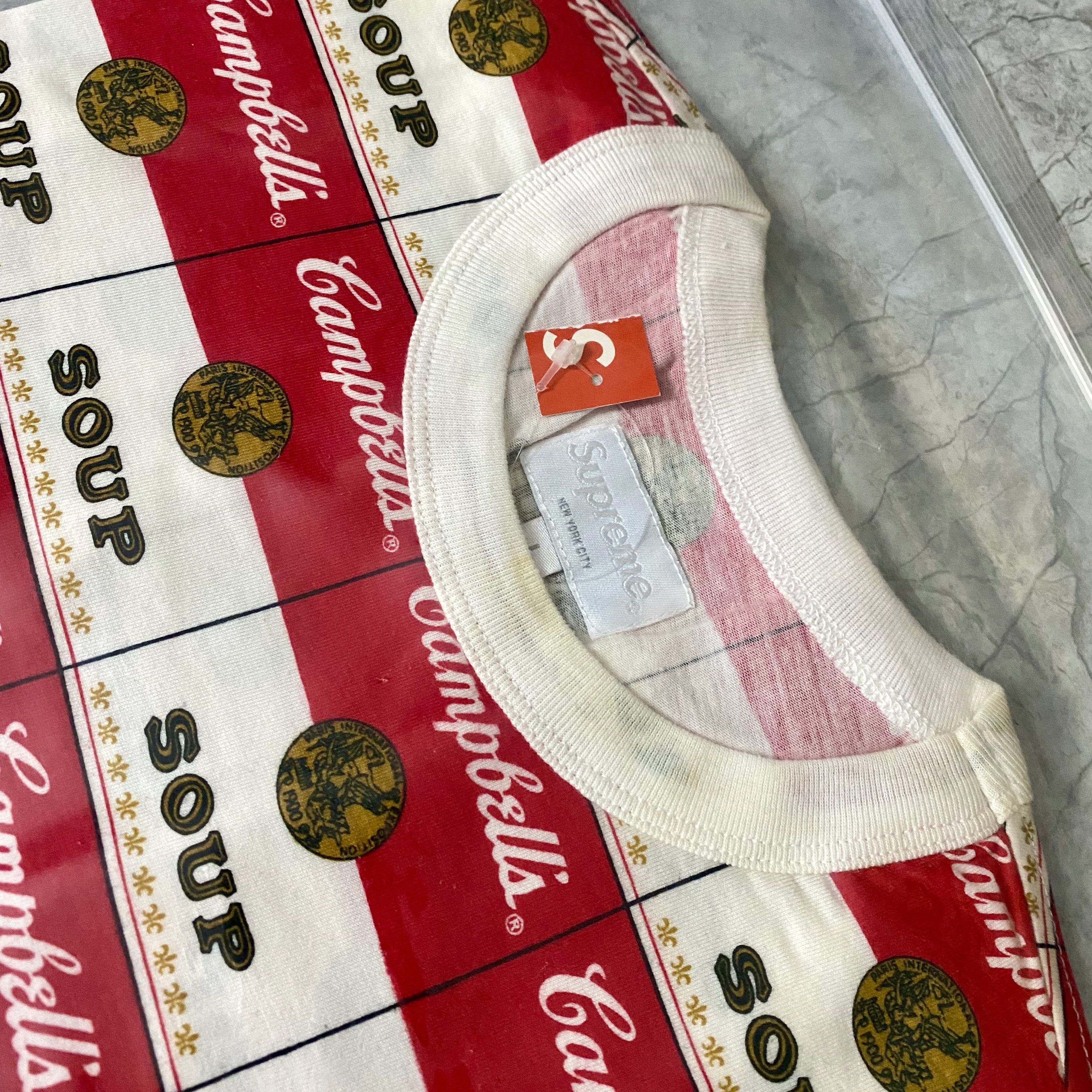 Supreme SUPREME 2012SS ANDY WARHOL CAMPBELL'S SOUP CANS TEE Size US L / EU 52-54 / 3 - 5 Thumbnail