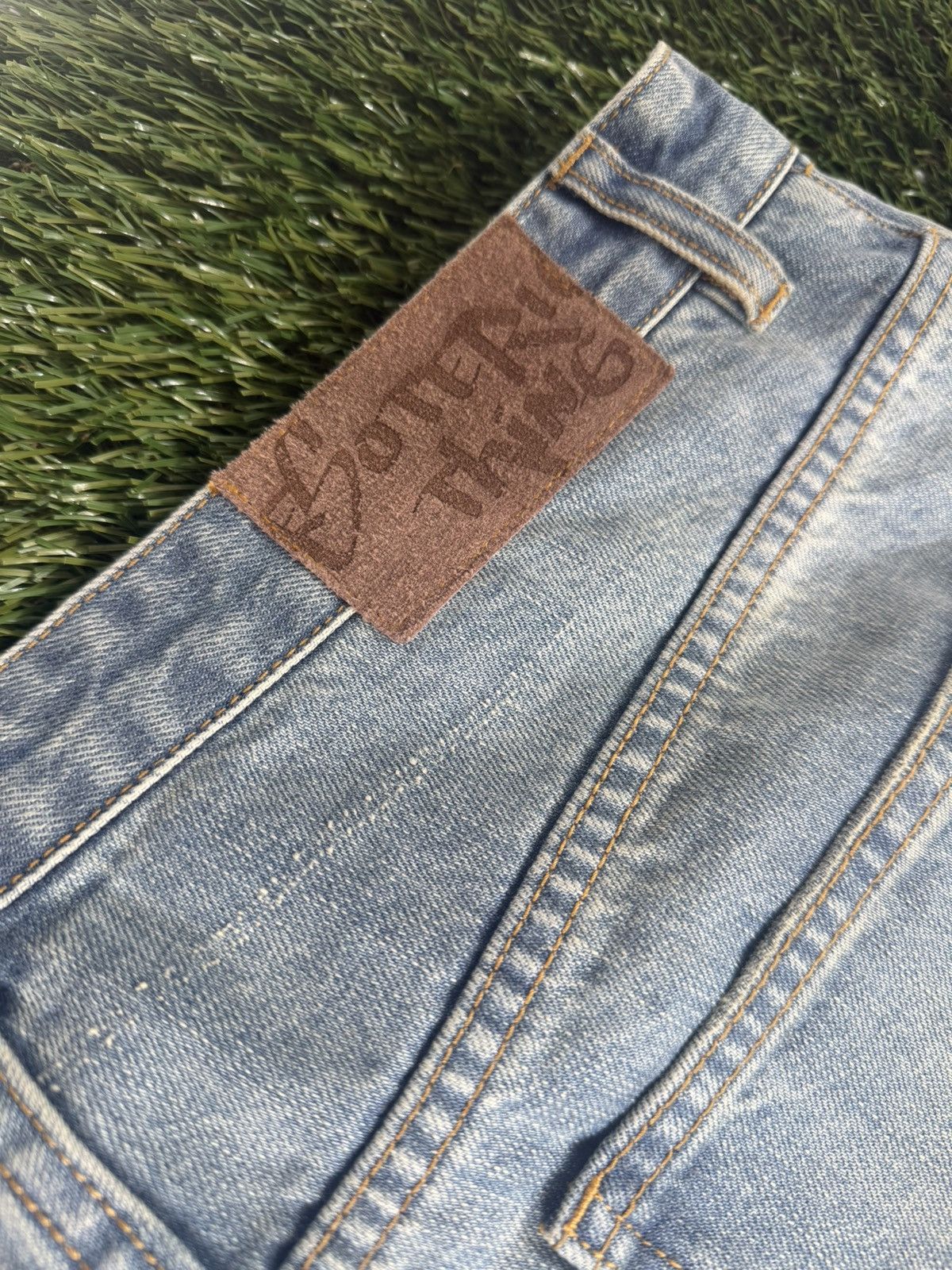 Other Esoteric Thing Distressed Denim Jeans Size US 38 / EU 54 - 11 Thumbnail