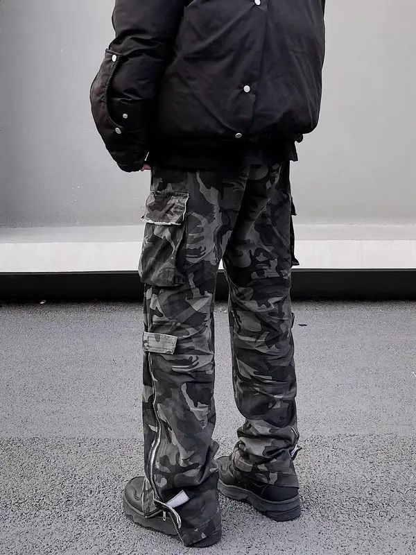 VIBE Camouflage High Street Vintage Casual Jeans Size US 31 - 2 Thumbnail