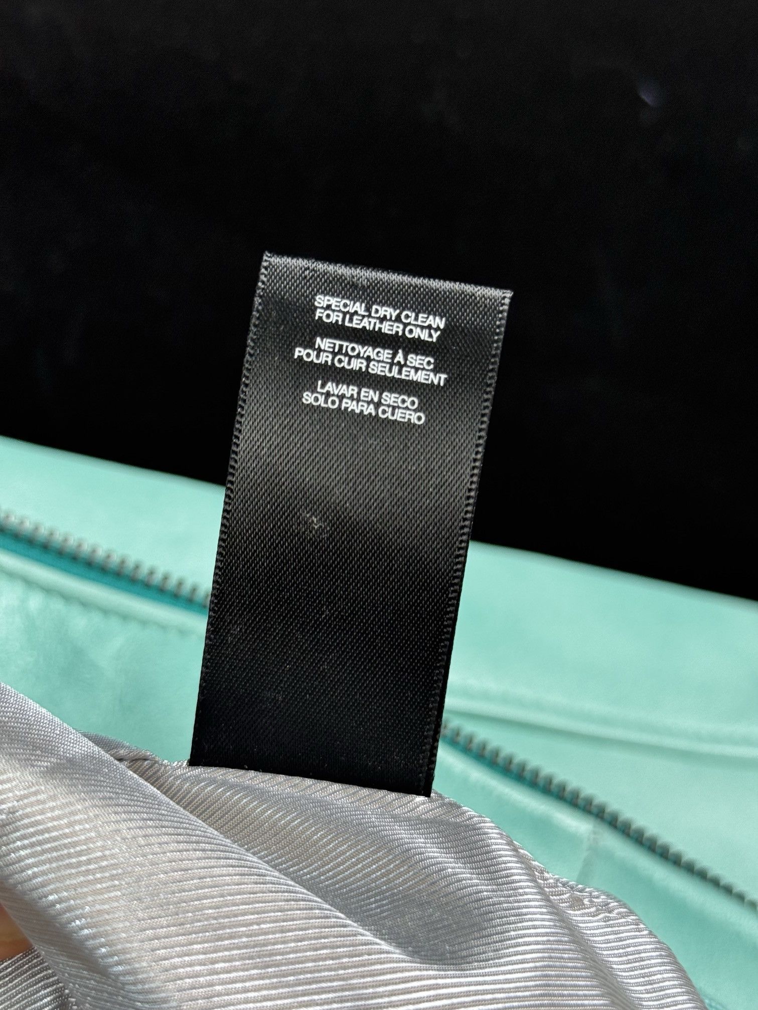Avirex × HELLSTAR AVIREX X HELLSTAR Leather JACKET TURQUOISE Size US L / EU 52-54 / 3 - 16 Thumbnail