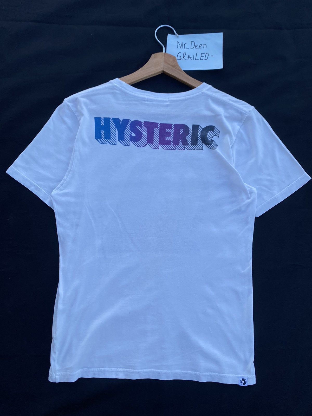 Hysteric Glamour Rare Hysteric Glamour Mystery Girl Tshirt Size US S / EU 44-46 / 1 - 16 Thumbnail