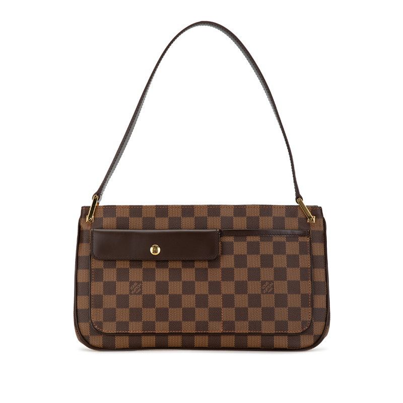 Louis Vuitton Louis Vuitton Louis Vuitton Damier Aubagne Shoulder Bag N51129 PVC Leather Canvas Crossbody Bag N51129 in Very Good Condition Size ONE SIZE - 1 Thumbnail