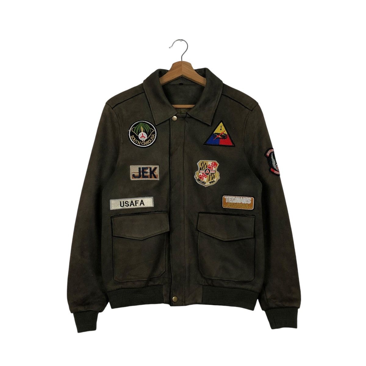Japanese Brand 🔥VINTAGE REPRODUCTION TANKER MILITARY US NAVY JACKET Size US M / EU 48-50 / 2 - 3 Thumbnail