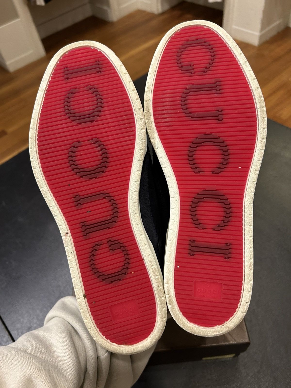 Gucci Gucci High Top Sneakers Size US 10.5 / EU 43-44 - 5 Thumbnail