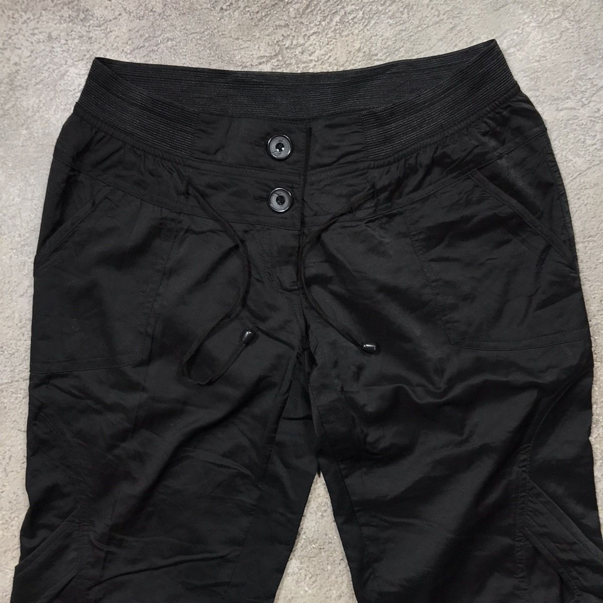 Vintage Vintage 90s Baggy Cargo Pants Parachute Distressed Grunge 28 Size 28" / US 6 / IT 42 - 5 Thumbnail