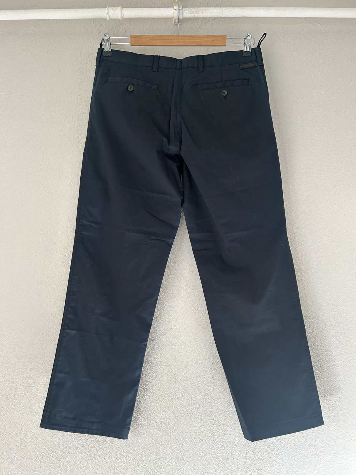 Prada Prada Navy Cotton Blend Pants - Size 50 Size US 34 / EU 50 - 4 Thumbnail