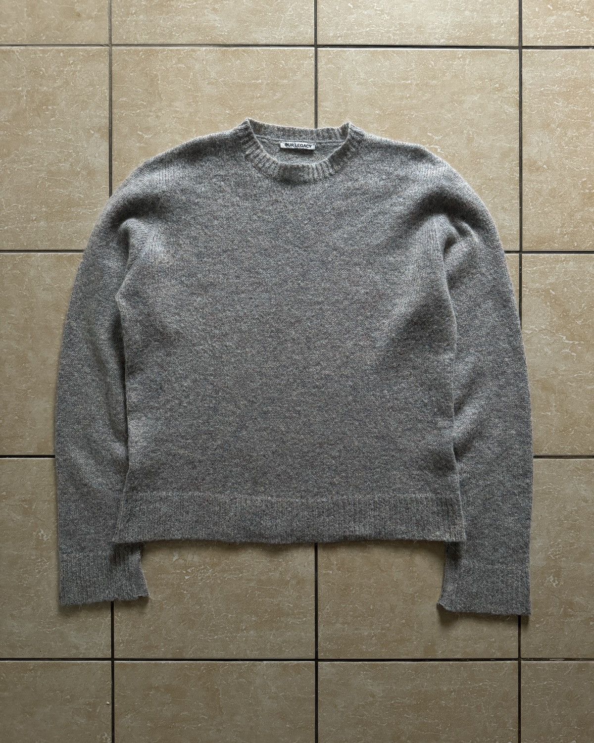 Our Legacy Our Legacy Base Roundneck Rainbow Tweed sweater Size US M / EU 48-50 / 2 - 2 Thumbnail