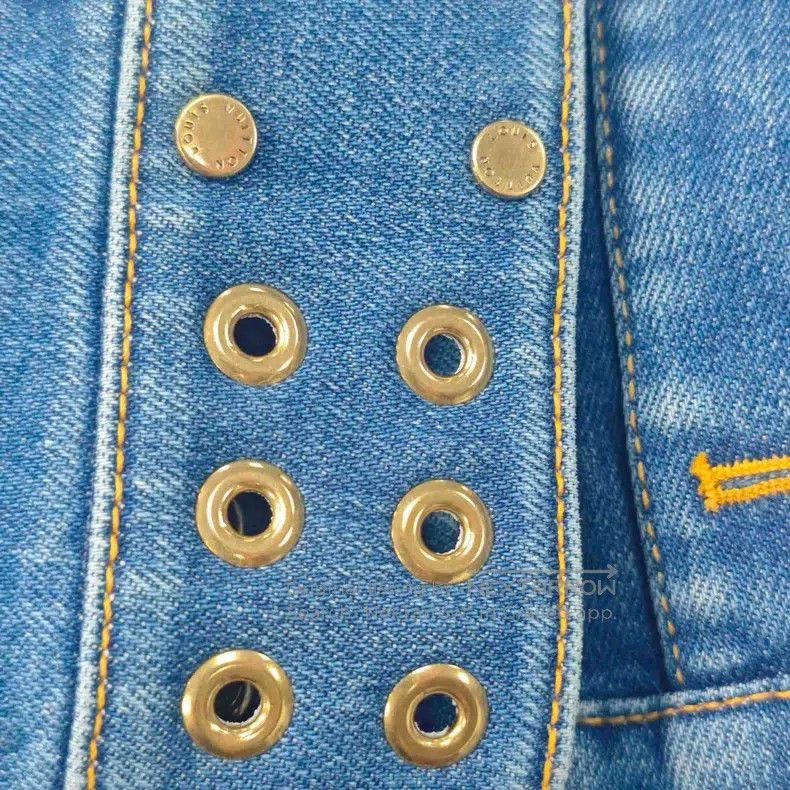 Louis Vuitton Louis Vuitton Washed Blue Rivet Cuff Denim Jacket Size S / US 4 / IT 40 - 7 Thumbnail
