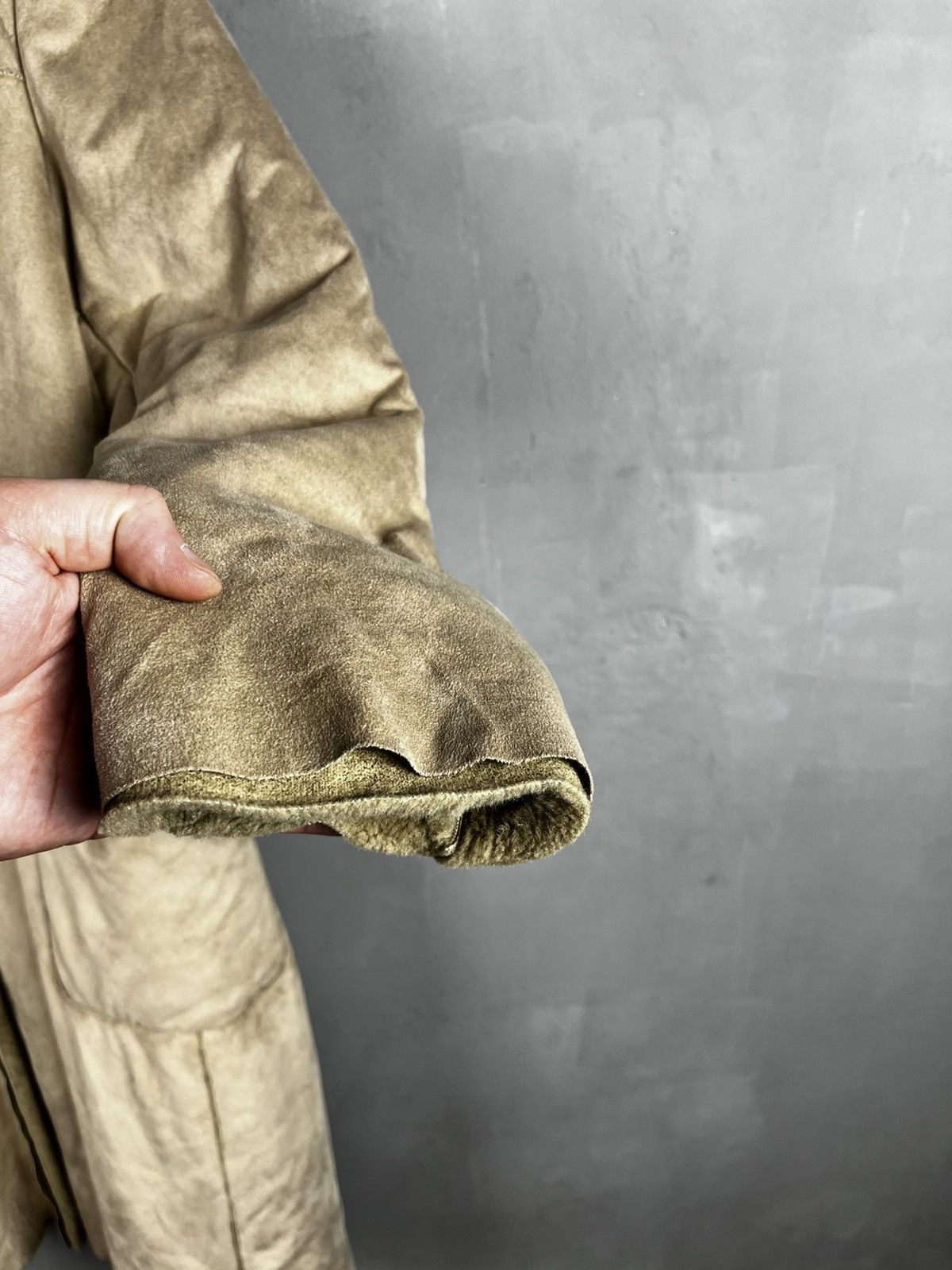 Giorgio Armani Armani cost shearling jacket vintage 90s huster glamour Size XL / US 12-14 / IT 48-50 - 7 Thumbnail