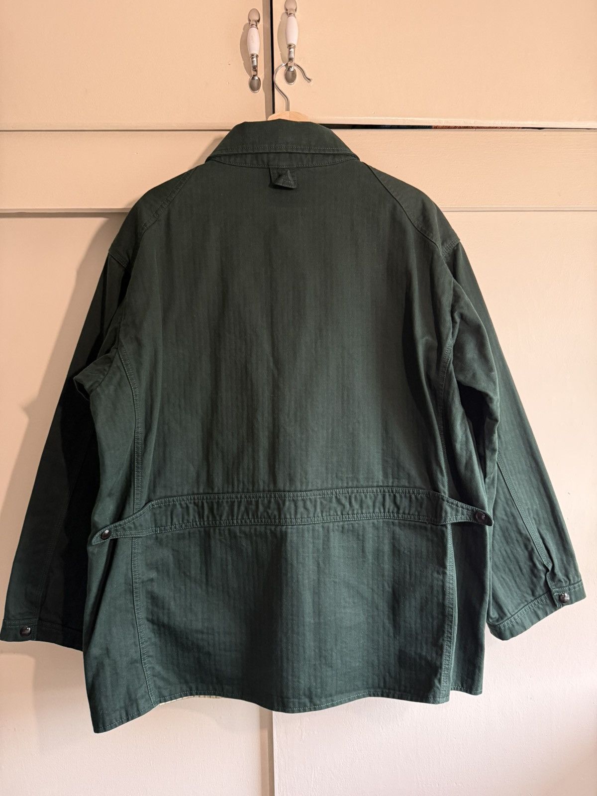 Drake's Drake’s Waxed Cotton Canvas Chasseur Jacket Size US L / EU 52-54 / 3 - 4 Thumbnail