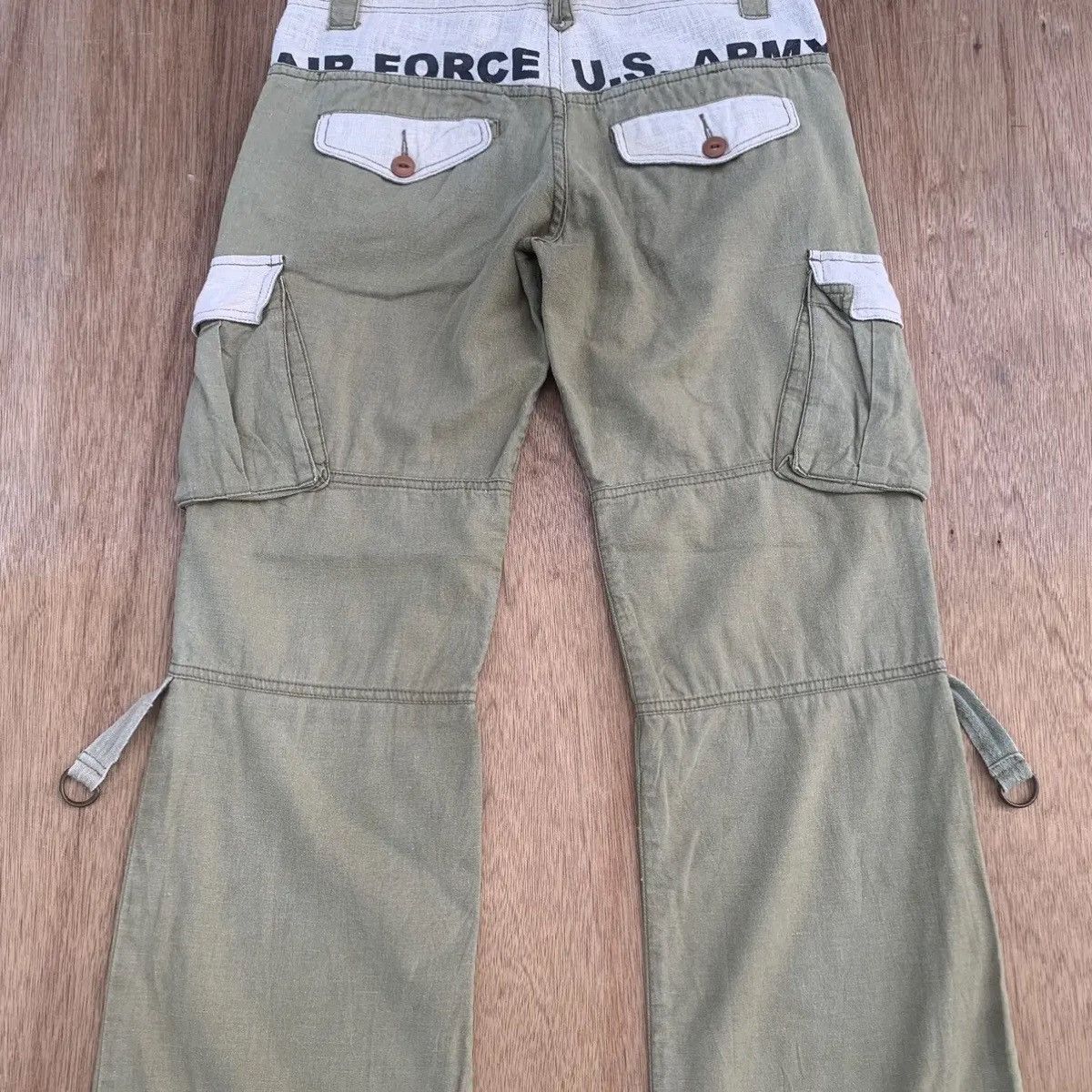 Voodoo Tactical ⚡️ FLASH SALE ⚡️ U.S AIR FORCE TROUSERS ROLL UPS FLARE CARGO Size US 30 / EU 46 - 13 Thumbnail