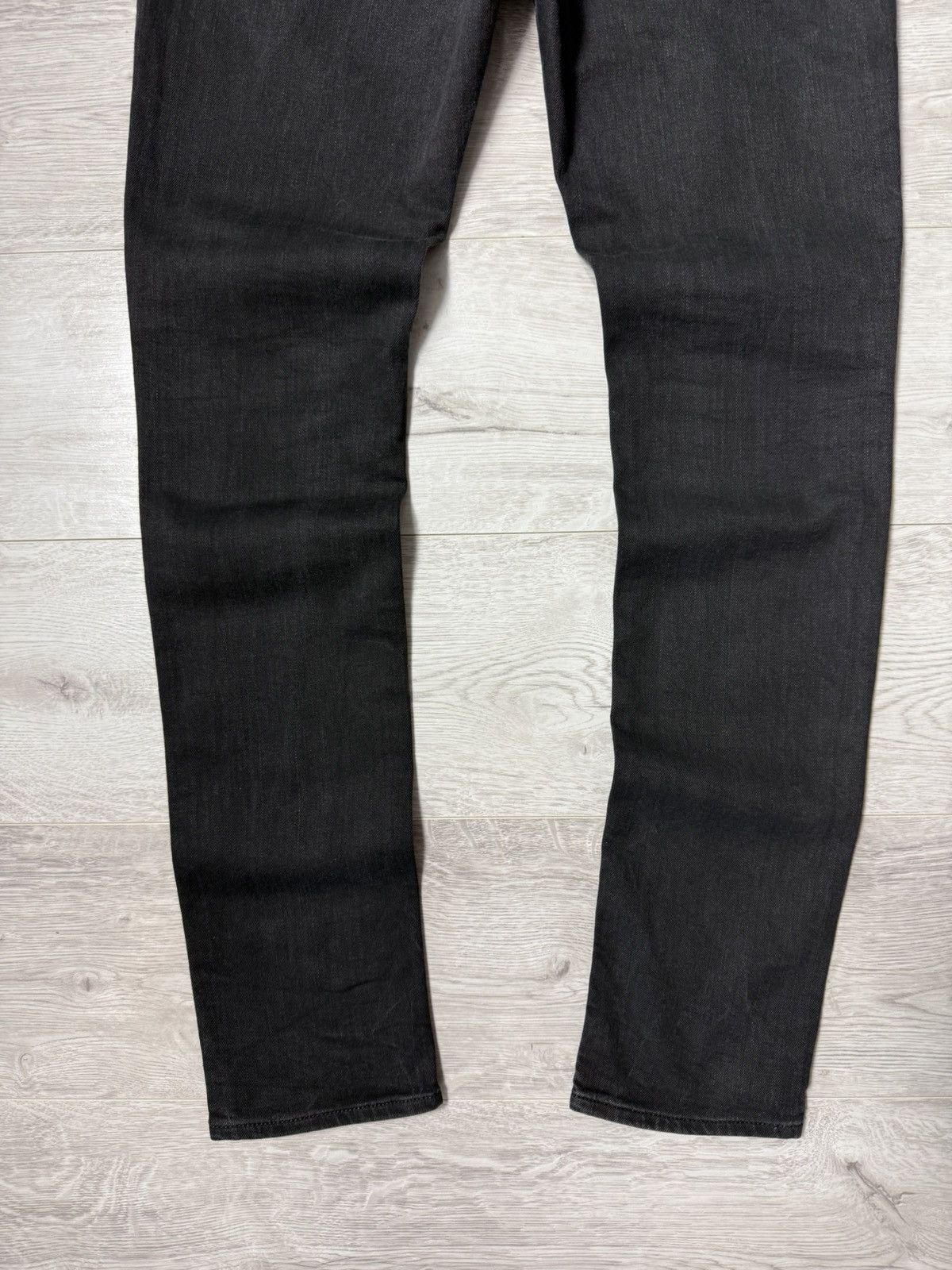 Saint Laurent Paris Saint Laurent Paris Washed Black D02 M/SK-LW Jean Denim Pant Size US 33 - 8 Thumbnail