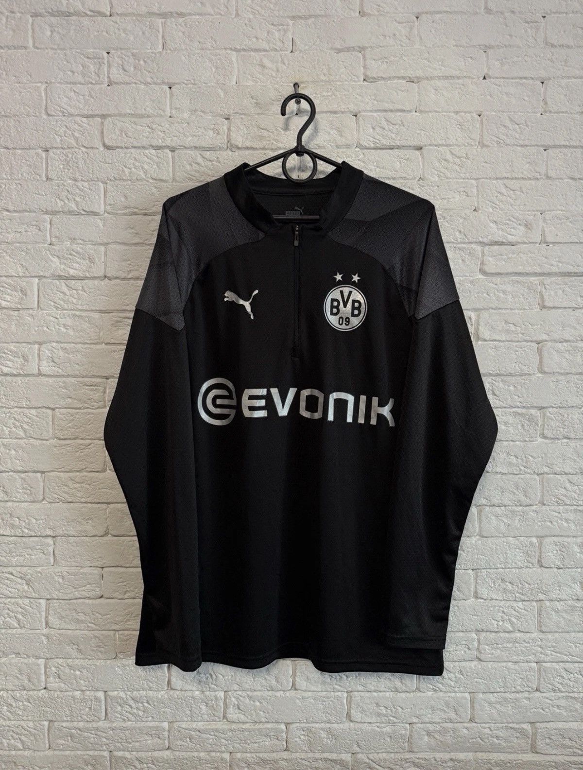 Puma Puma Borussia Dortmund Treaning Longsleeve 1/4 Zip 23/24 SzM Size US M / EU 48-50 / 2 - 1 Thumbnail