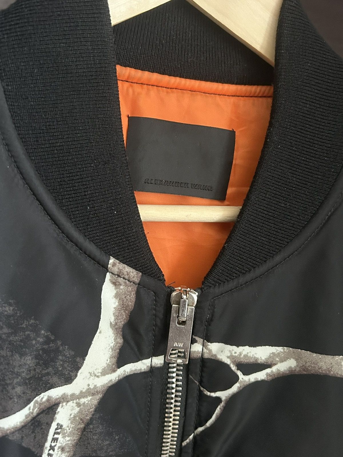 Alexander Wang Alexander wang black wood camo bomber jacket size L Size US L / EU 52-54 / 3 - 3 Thumbnail