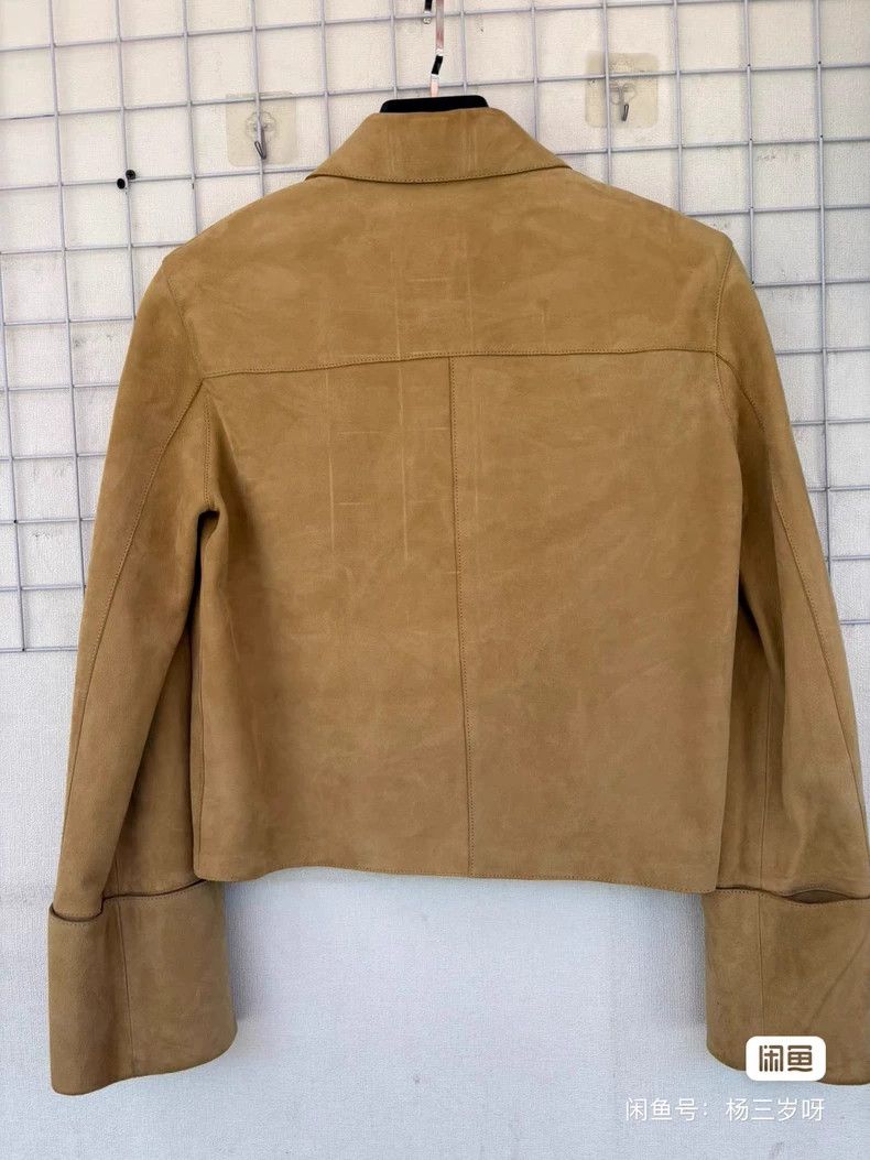 Loewe LOEWE Skinny leather jacket with rolled-up cuffs Size S / US 4 / IT 40 - 6 Thumbnail