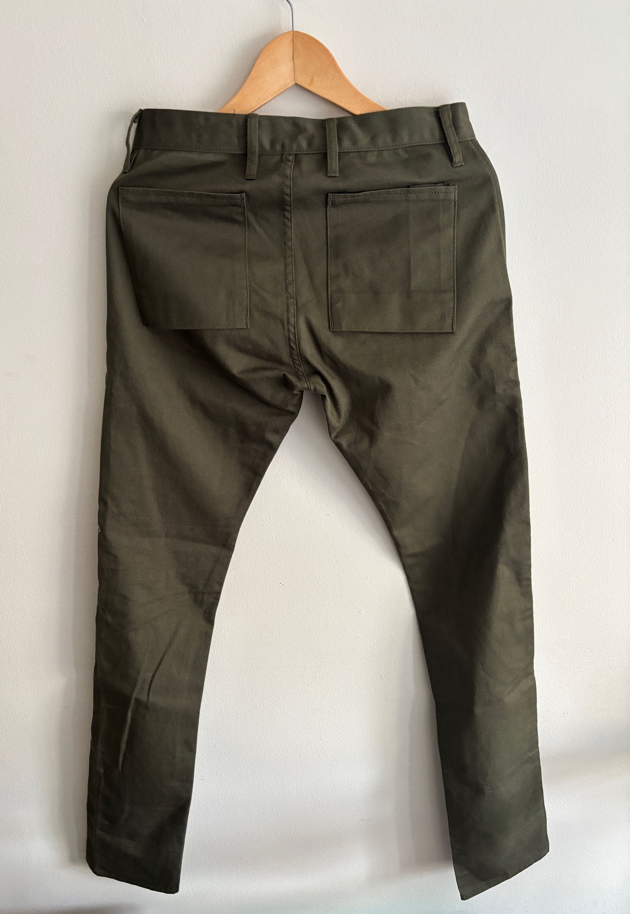 Rogue Territory $195 Olive Green Slim Taper Pants AR-G Trouser - 28-29 x 36 Size US 28 / EU 44 - 5 Thumbnail