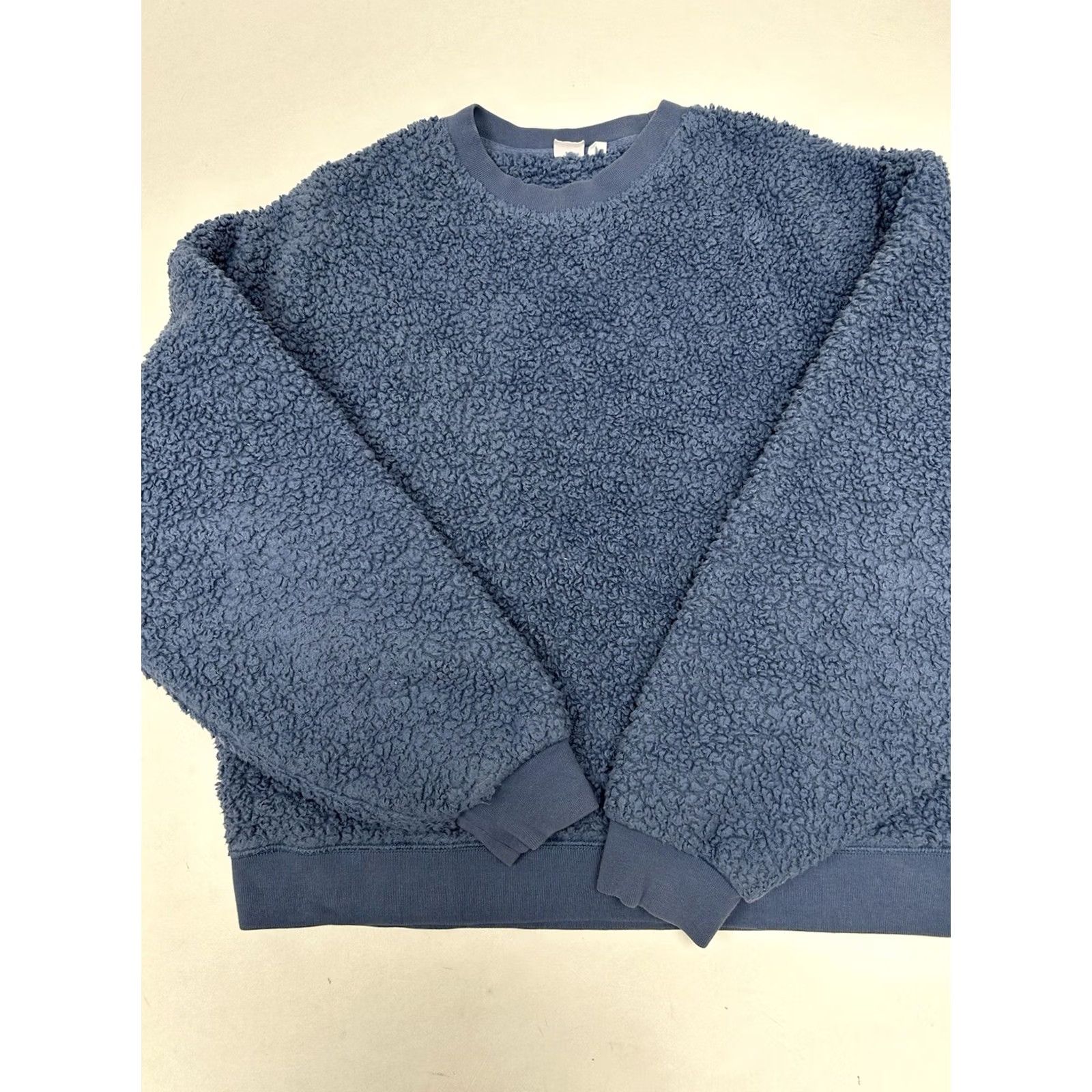 Gap Gap Fleece Pullover Crewneck Sweater Sweatshirt Women’s Medium Tall Style Blueish Gray Size M / US 6-8 / IT 42-44 - 7 Thumbnail
