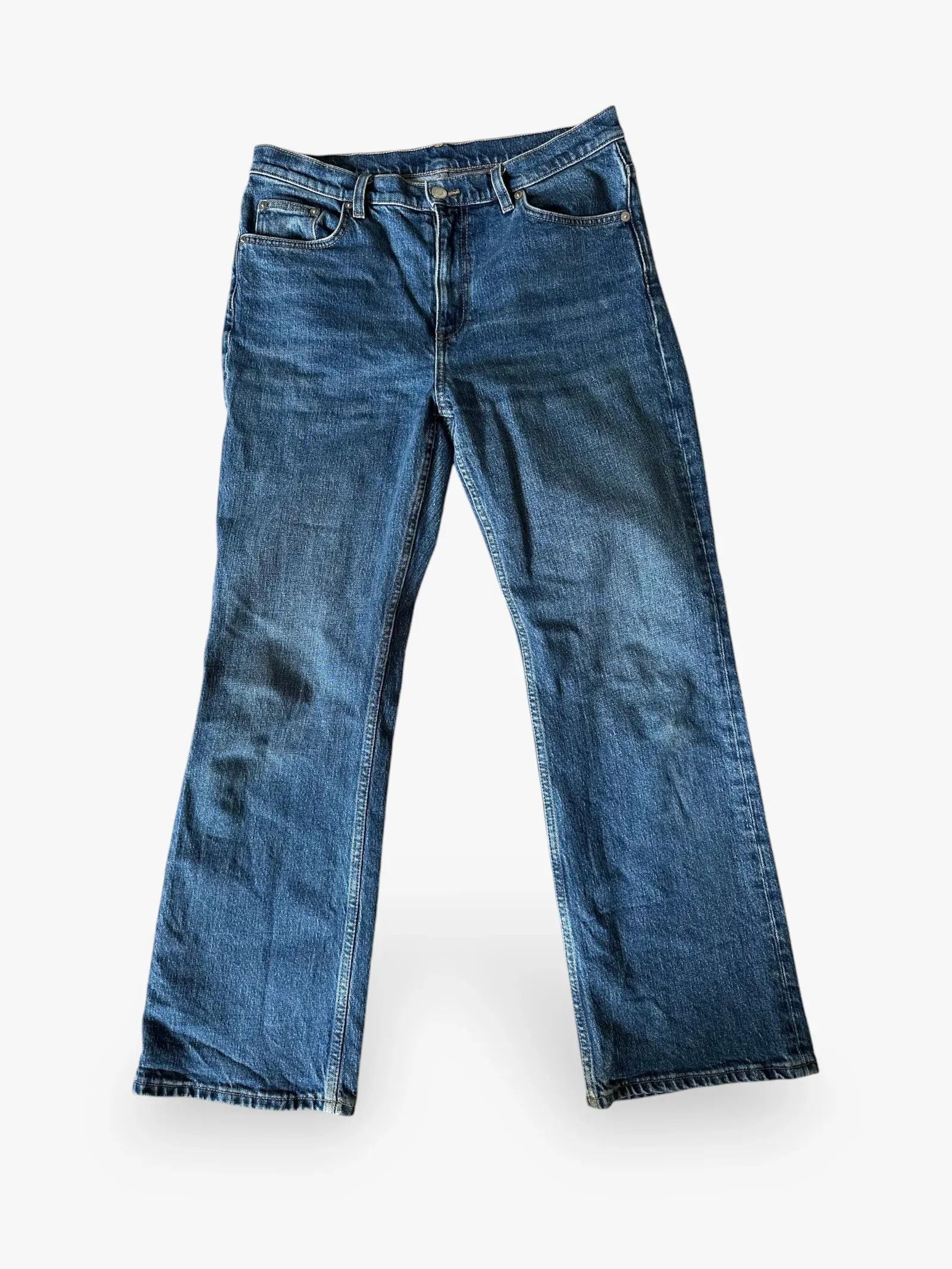 Arket Arket Flared cropped stretch organic Jeans Size 30" / US 8 / IT 44 - 1 Thumbnail