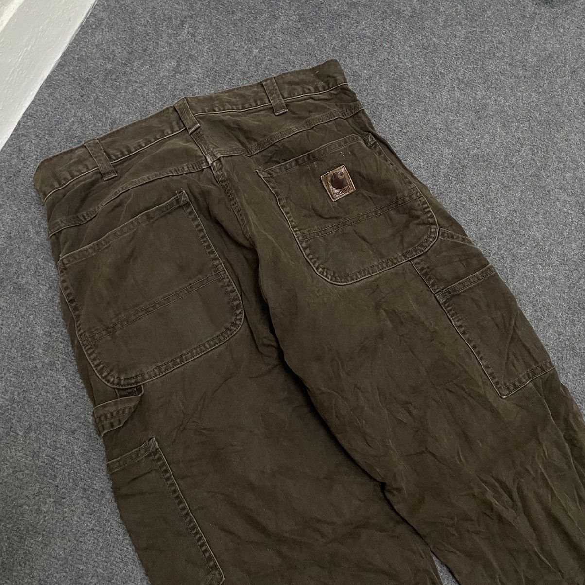 Carhartt Carhartt Olive Carpenter Pant Workwear Streetwear Style Size US 32 / EU 48 - 2 Thumbnail