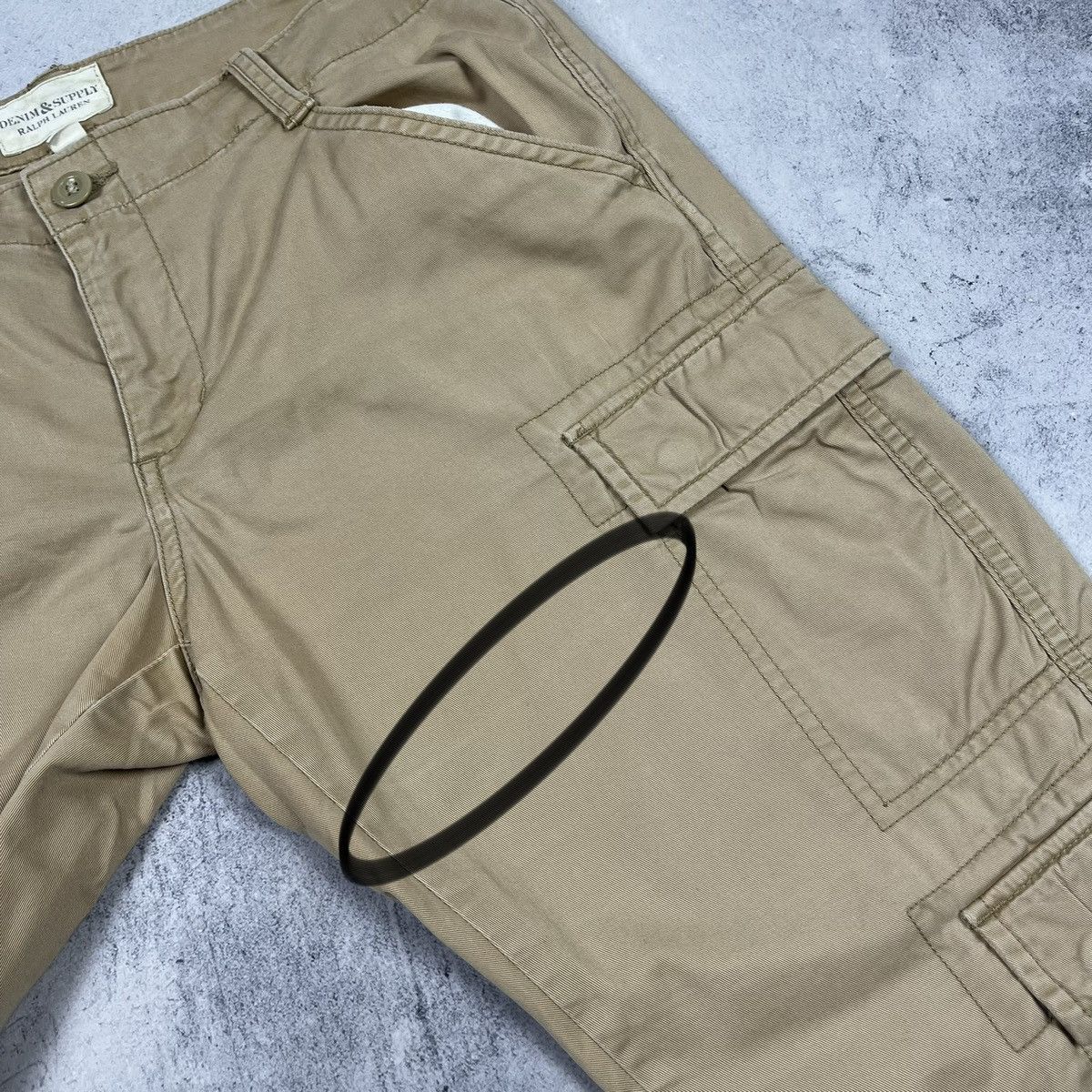 Denim & Supply Ralph Lauren Vintage Denim and Supply multi pocket cargo pants 00’s Size 30" / US 8 / IT 44 - 10 Thumbnail