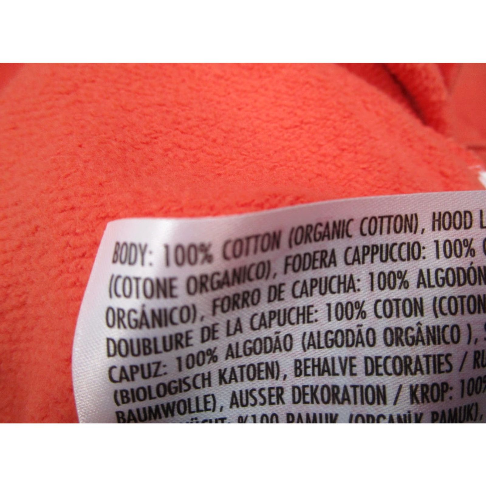 Disney Disney Hoodie Mens Large Orange Tie Dye Organic Mickey Mouse Walt Disney World Size US L / EU 52-54 / 3 - 6 Thumbnail
