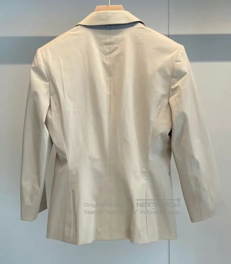 The Row The row size 6 Small beige cotton blazer Size S / US 4 / IT 40 - 2 Thumbnail