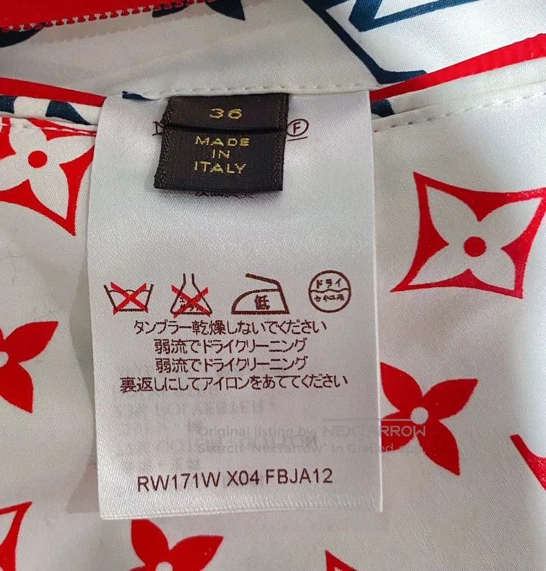 Louis Vuitton LV White Logo Print Jacket. Size US S / EU 44-46 / 1 - 6 Thumbnail