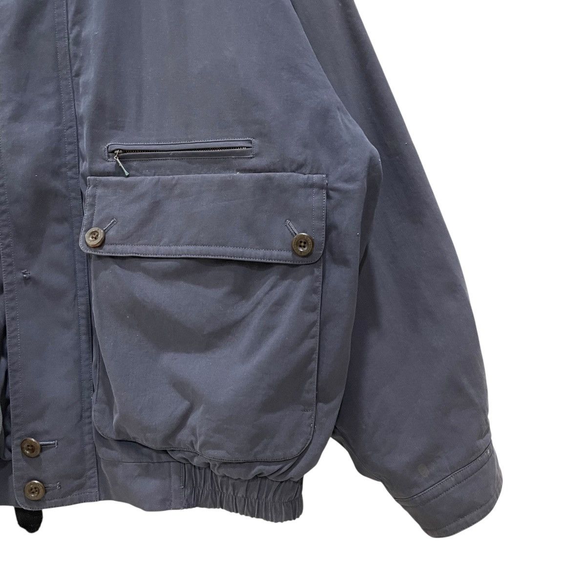 Burberry Vintage 80s Burberrys Burberry London Bomber Jacket Size US L / EU 52-54 / 3 - 5 Thumbnail