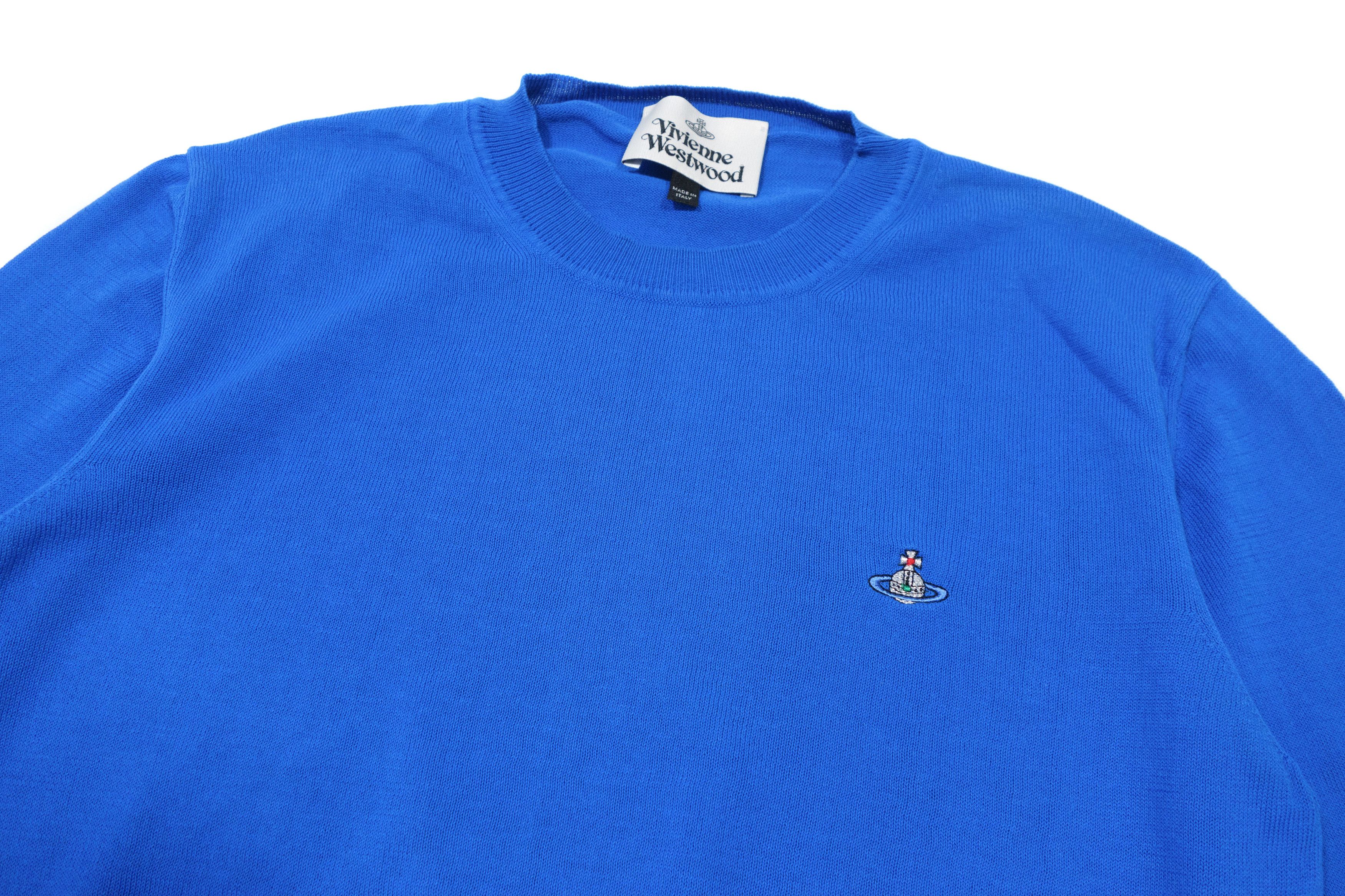 Vivienne Westwood Orb Logo Knit Crewneck Sweater Size US S / EU 44-46 / 1 - 2 Thumbnail
