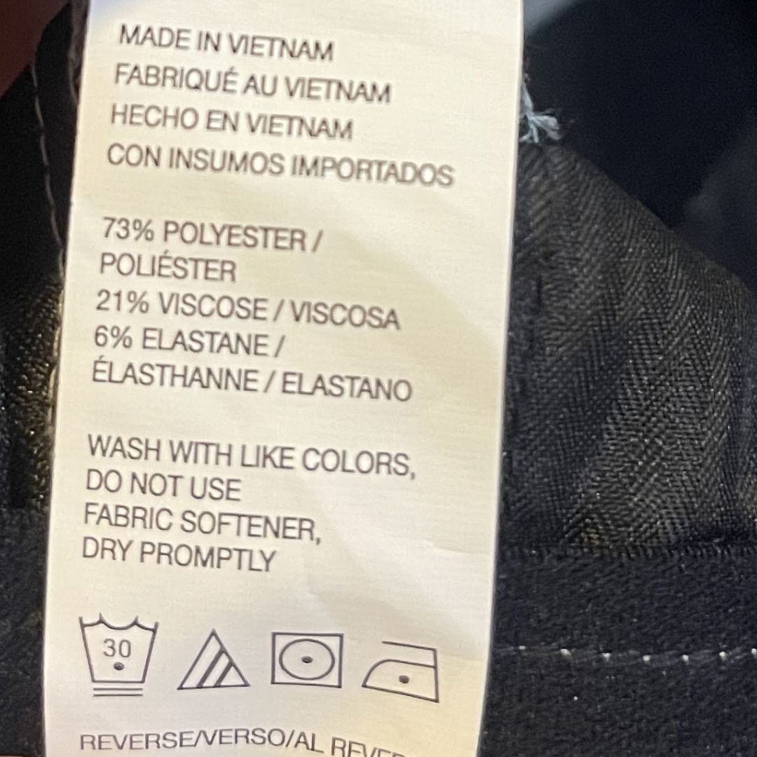 Van Heusen Traveler Even Temp Straight Fit Dress Trousers Pants 30X30 Size US 30 / EU 46 - 5 Thumbnail