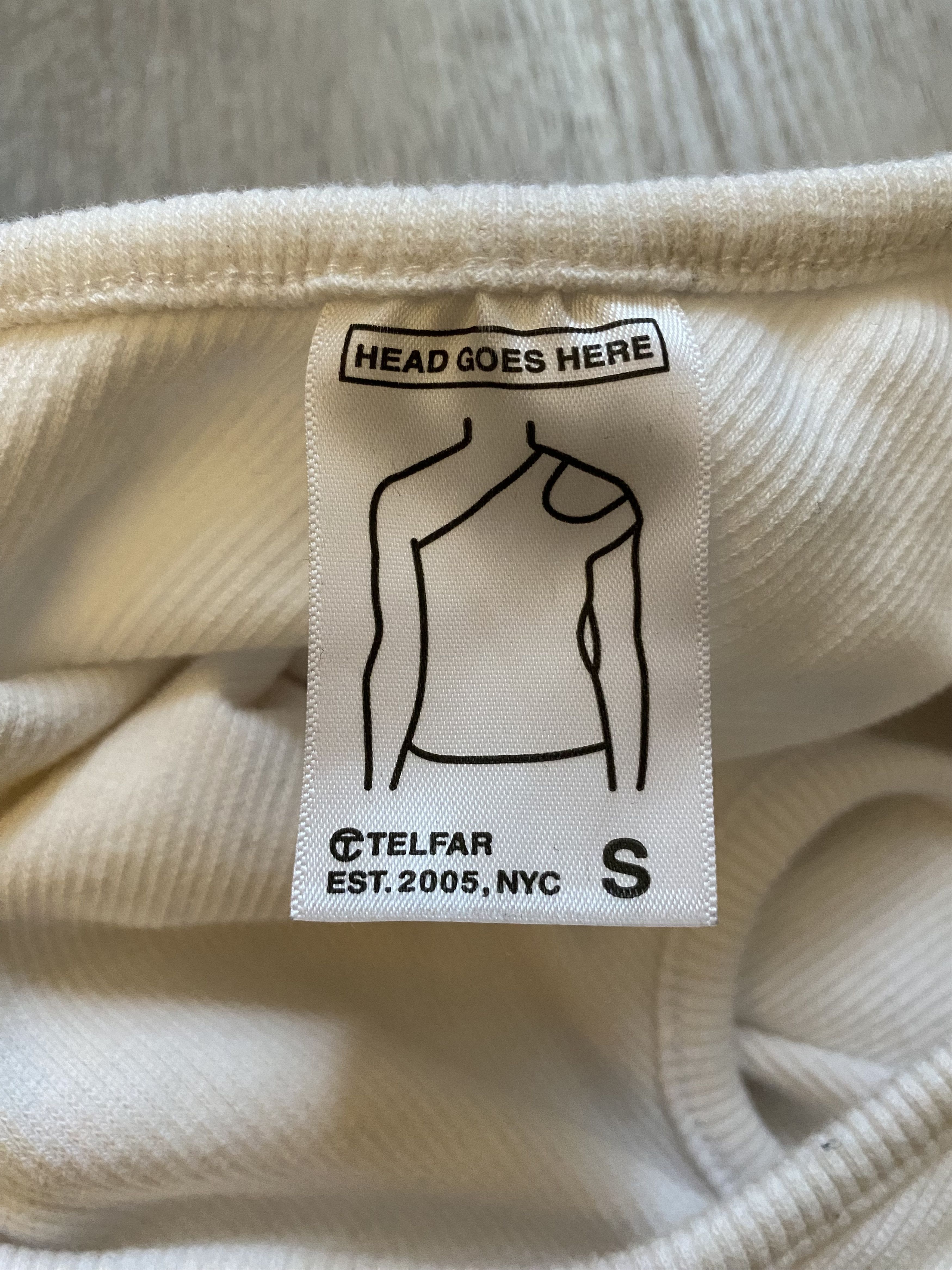 Telfar Asymmetric Tank Top Size US S / EU 44-46 / 1 - 6 Thumbnail