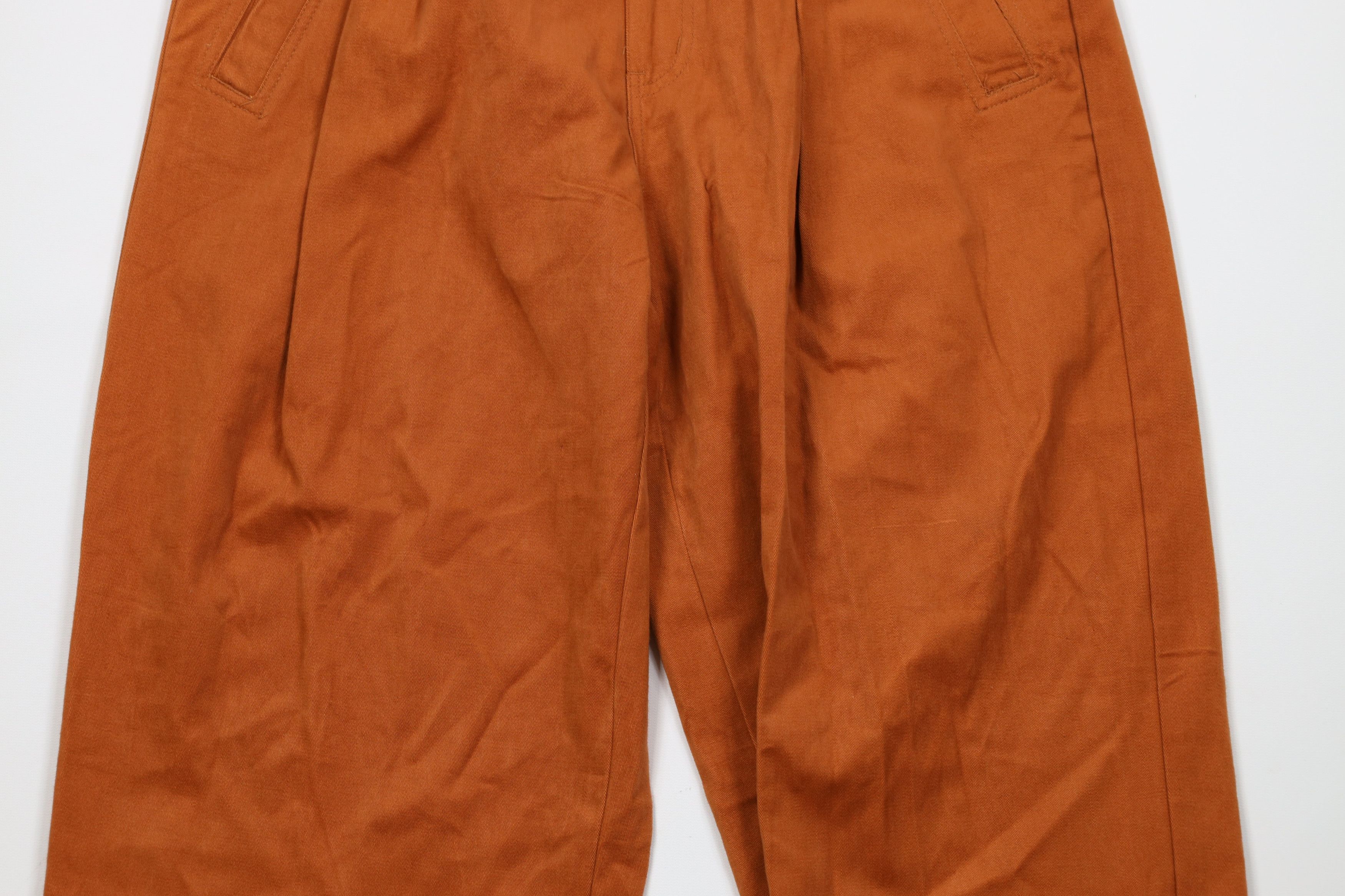 Vintage Deadstock Vintage 90s Streetwear Cuff Tapered Pants Orange Size US 32 / EU 48 - 4 Thumbnail