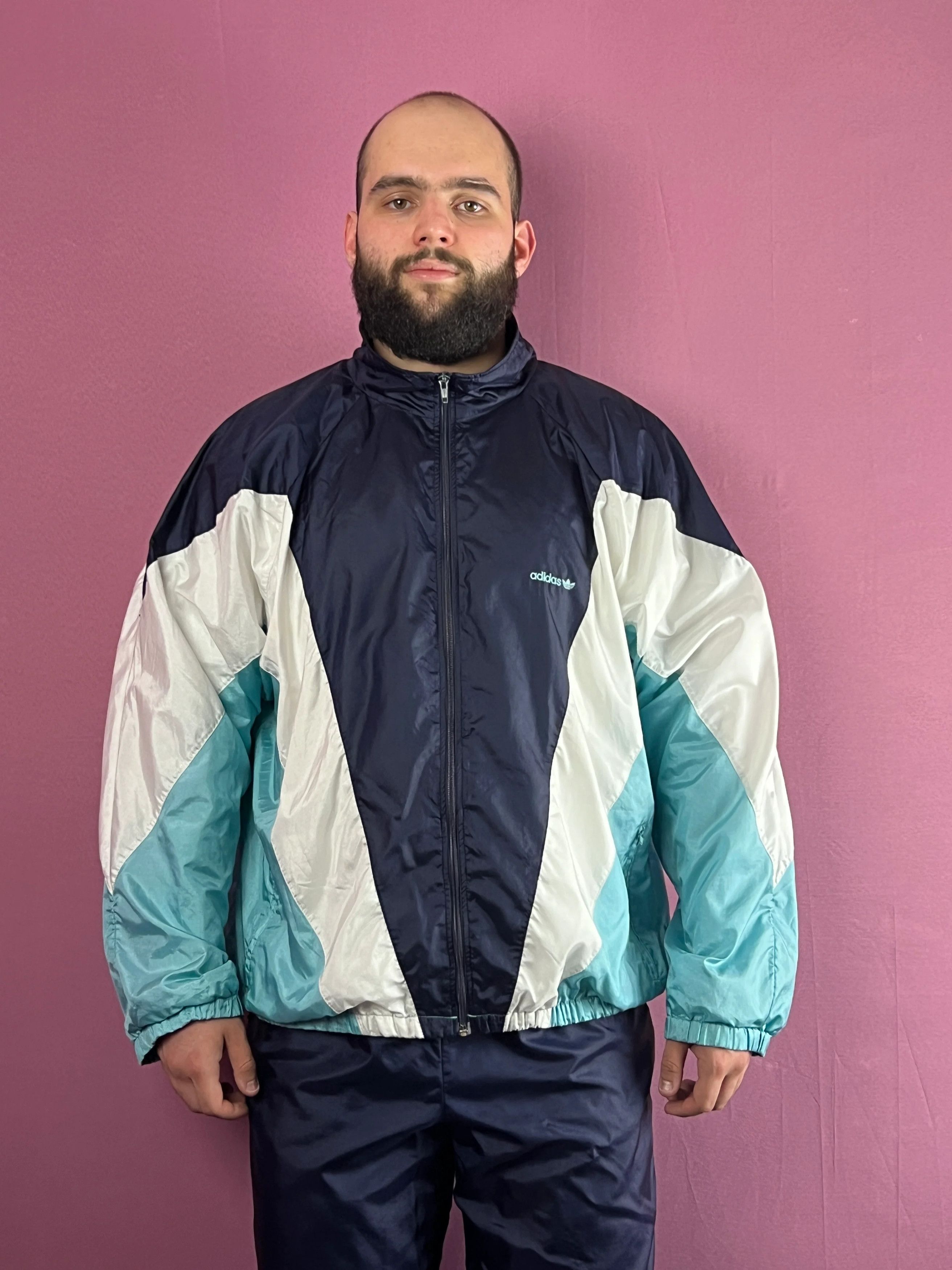 Adidas Adidas Originals 90s Vintage Men's Nylon Tracksuit Set – M Size US M / EU 48-50 / 2 - 5 Thumbnail