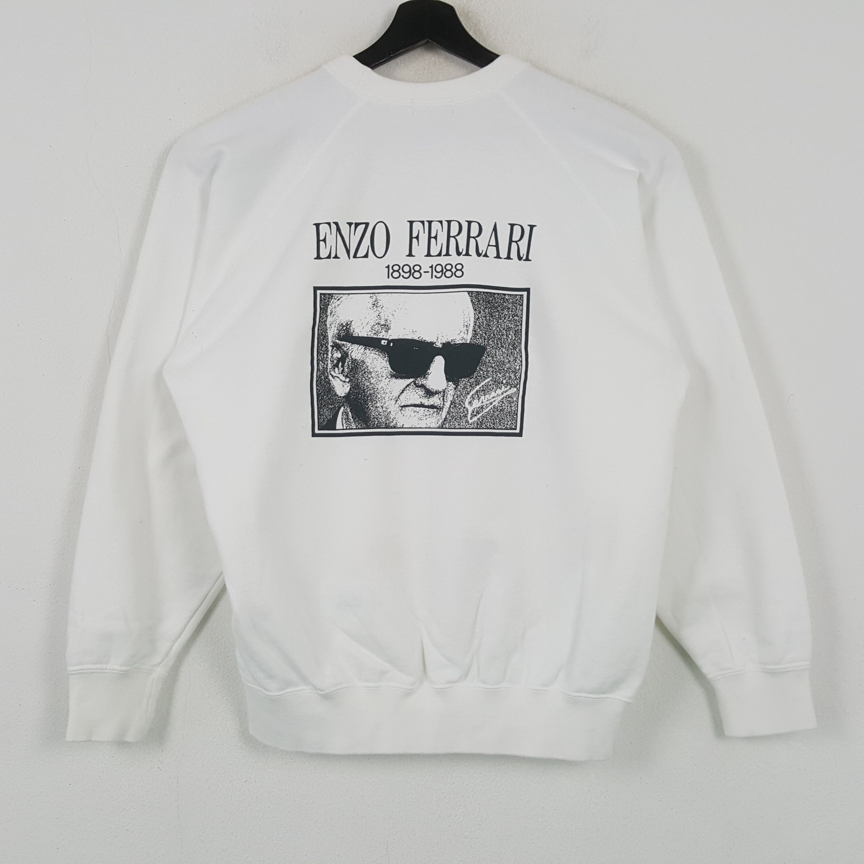 Ferrari ENZO FERRARI 1898-1988 Sweatshirt C292N26 Size US M / EU 48-50 / 2 - 1 Thumbnail