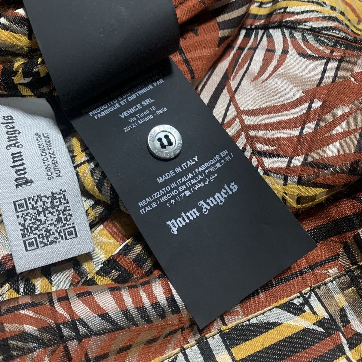 Palm Angels Palm Angels Small Shirt PA Logo Plaid Bowling Shirt 46 Size US S / EU 44-46 / 1 - 11 Thumbnail