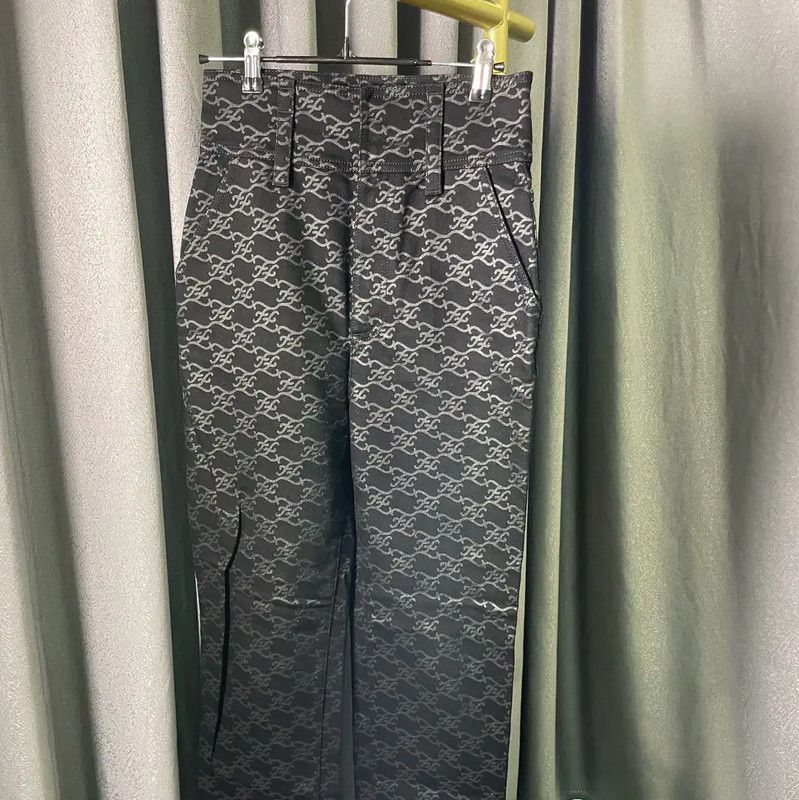 Fendi Fendi Black Cotton Casual Trousers Size S 0089 Size 23" - 1 Thumbnail