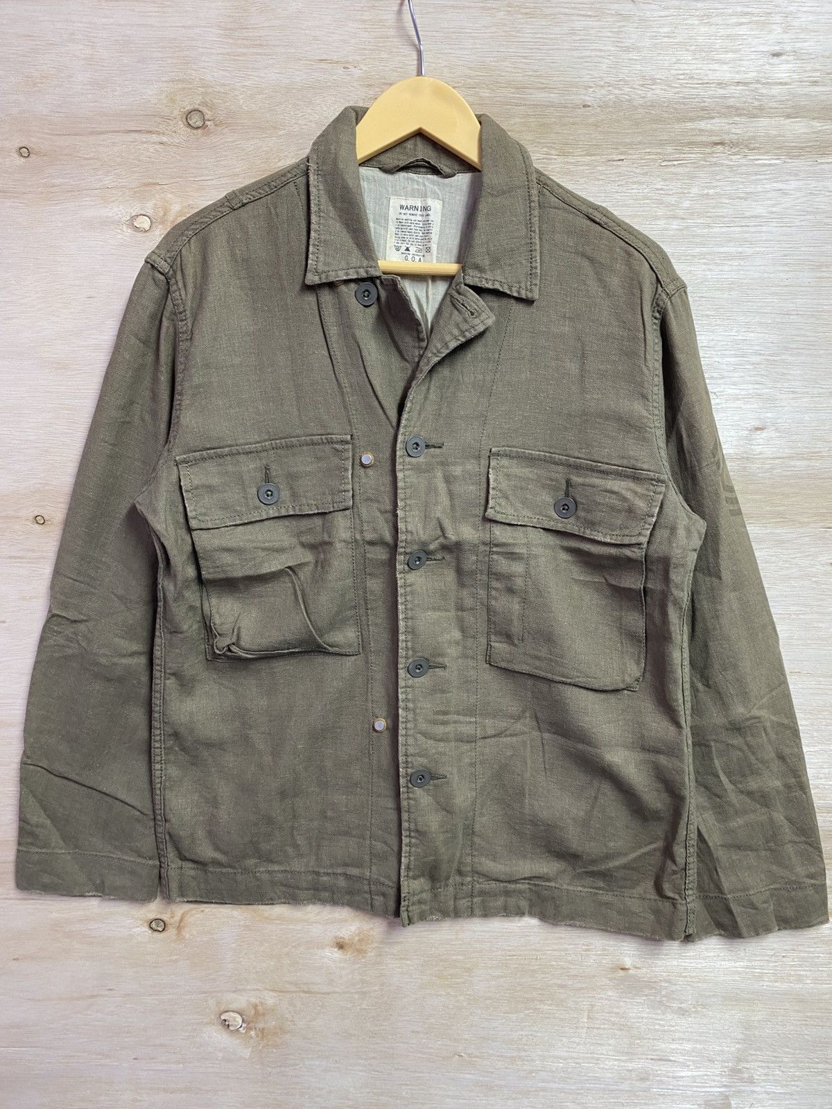 GOA G.O.A. military-style jacket Size US XL / EU 56 / 4 - 1 Thumbnail