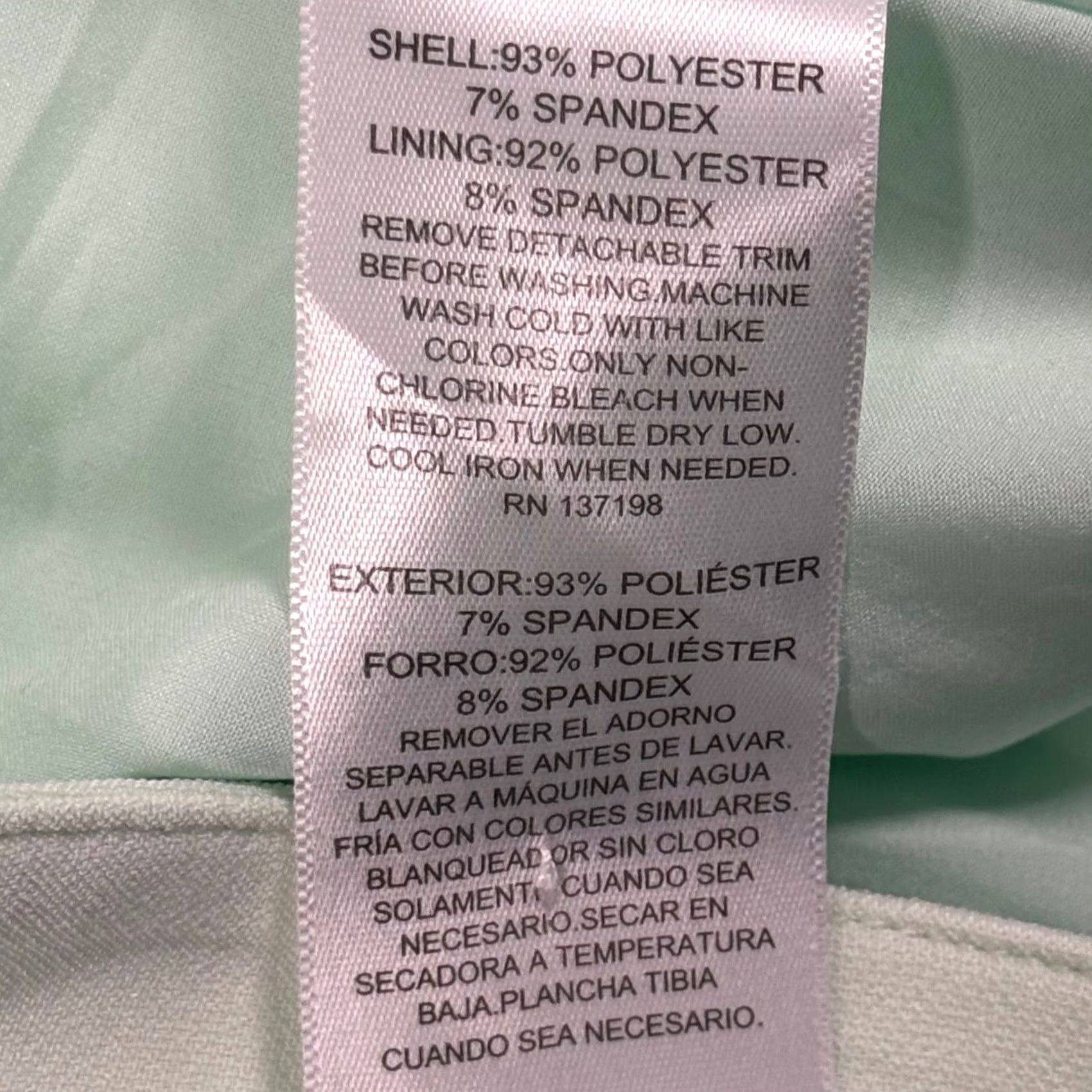 Vintage Royalty by Maluma Mens 38 Pleated Wide-Leg Trousers Mint Green NWT Size US 38 / EU 54 - 4 Thumbnail