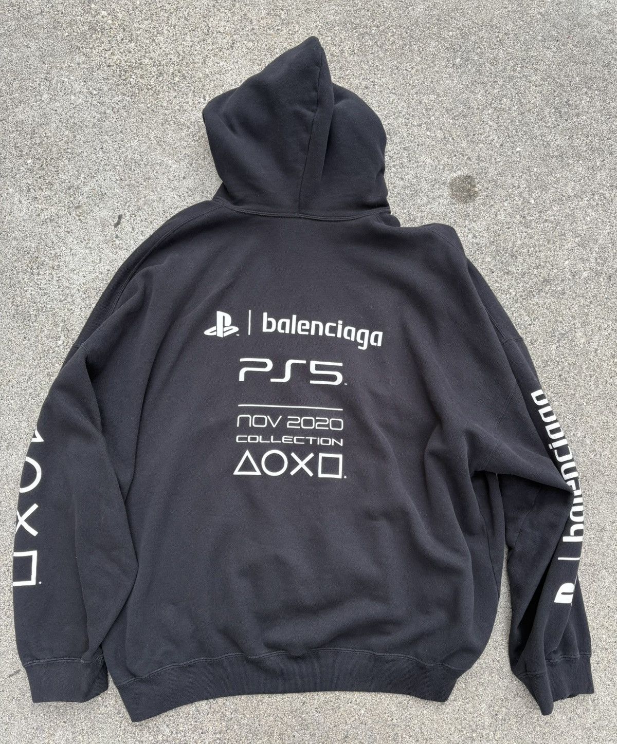 Balenciaga Balenciaga Hoodie Size US XXS / EU 40 - 2 Thumbnail