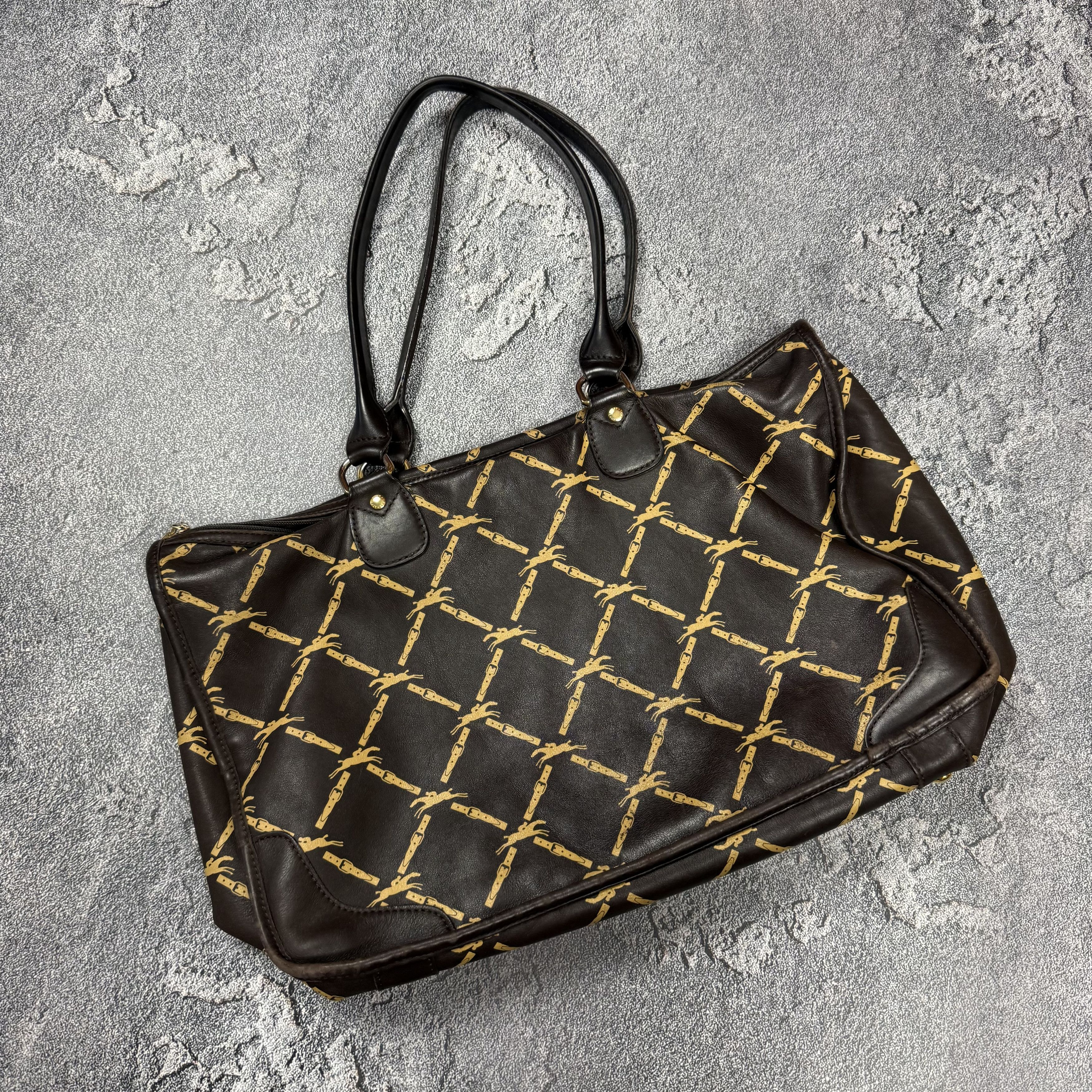 Longchamp vintage longchamp full print leather sling bag Size ONE SIZE - 6 Thumbnail