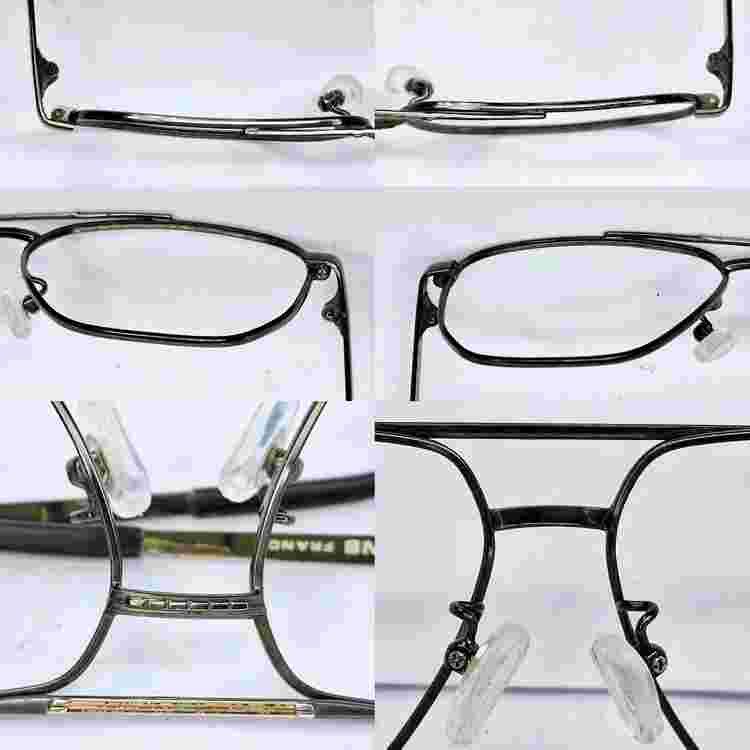 Other 80s LE MANS France LF-05 Titanium Double-Bridge Aviator Size ONE SIZE - 8 Thumbnail
