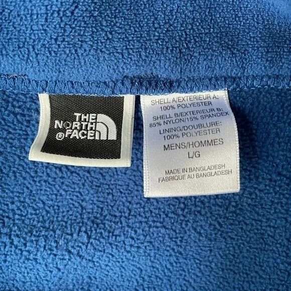 The North Face The North Face Men's Blue Fleece Sz Large Sherpa Fleece Full Size US L / EU 52-54 / 3 - 5 Thumbnail