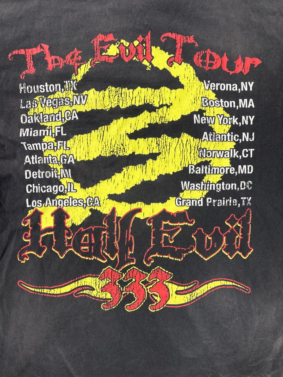 Half Evil HALF EVIL 2023 TOUR T SHIRT Size US M / EU 48-50 / 2 - 7 Thumbnail