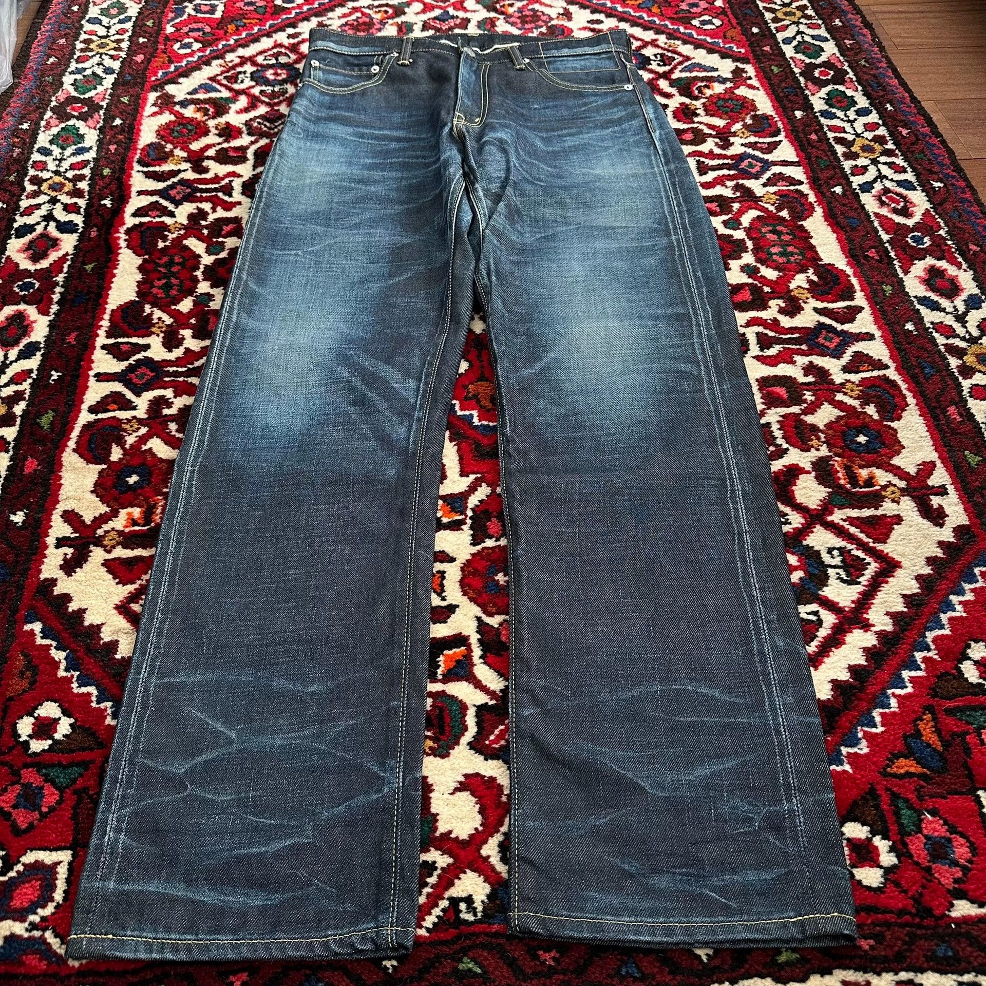Visvim visvim 11aw 05nw 9.5/10 w32l30 straight denim Size US 32 / EU 48 - 3 Thumbnail