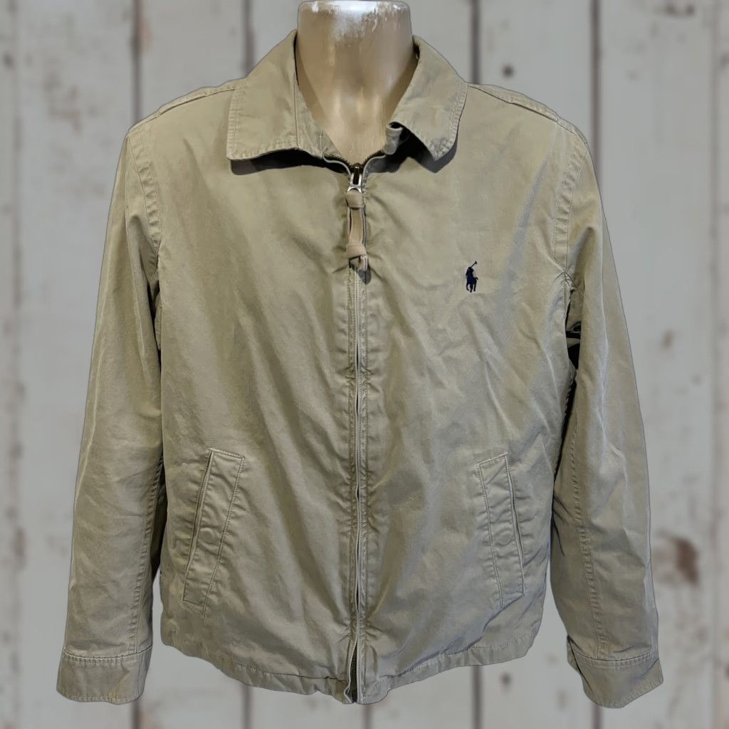 Ralph Lauren Polo Ralph Lauren Field Jacket Flannel Plaid Zip Large Shirt Jacket Men’s Khaki Beige Regular Size L Size US L / EU 52-54 / 3 - 1 Thumbnail