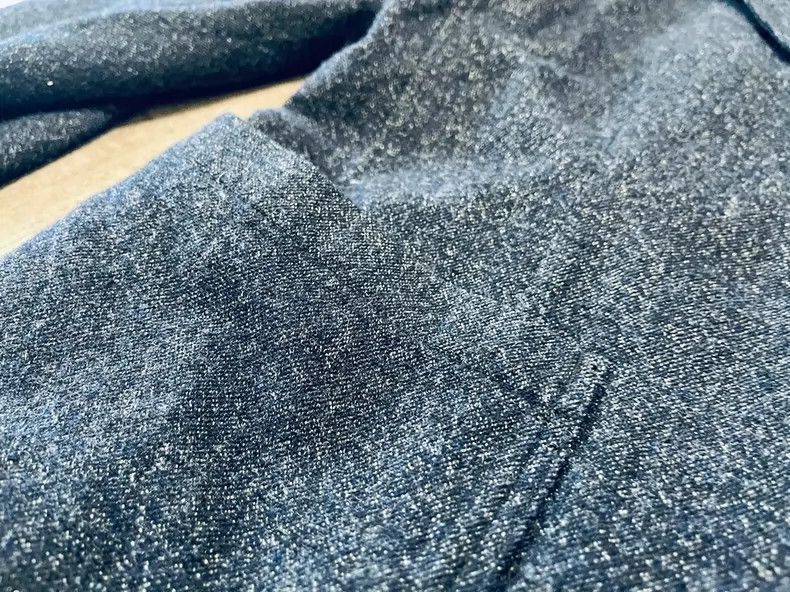 RRL Ralph Lauren RRL Ralph Lauren Snowflake blue dyed Indigo workwear suit Size 52R - 5 Thumbnail