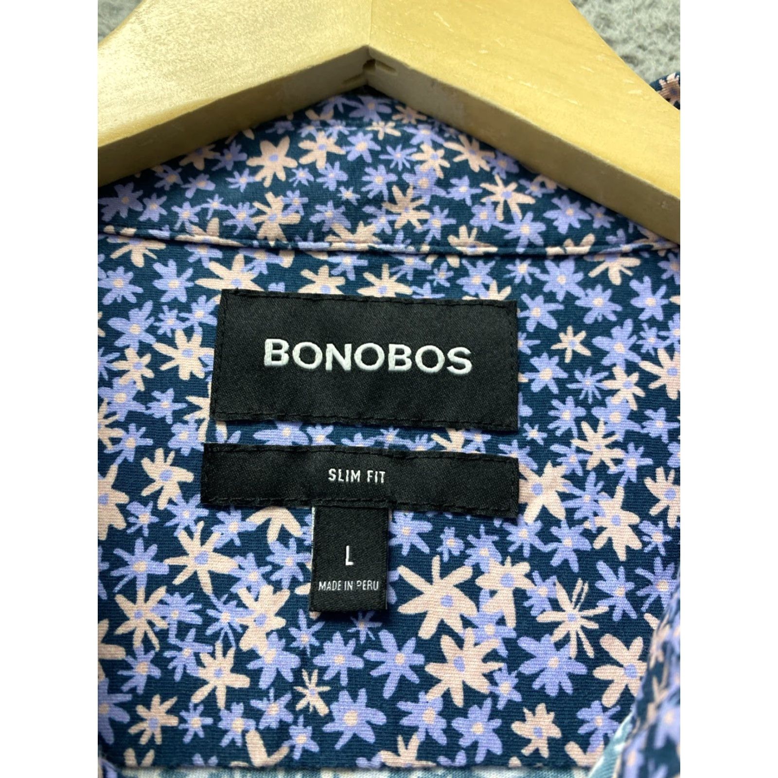 Bonobos Bonobos Casual Lightweight Button Shirt L Slim Multicolor Slim /16-17 Size US L / EU 52-54 / 3 - 4 Thumbnail