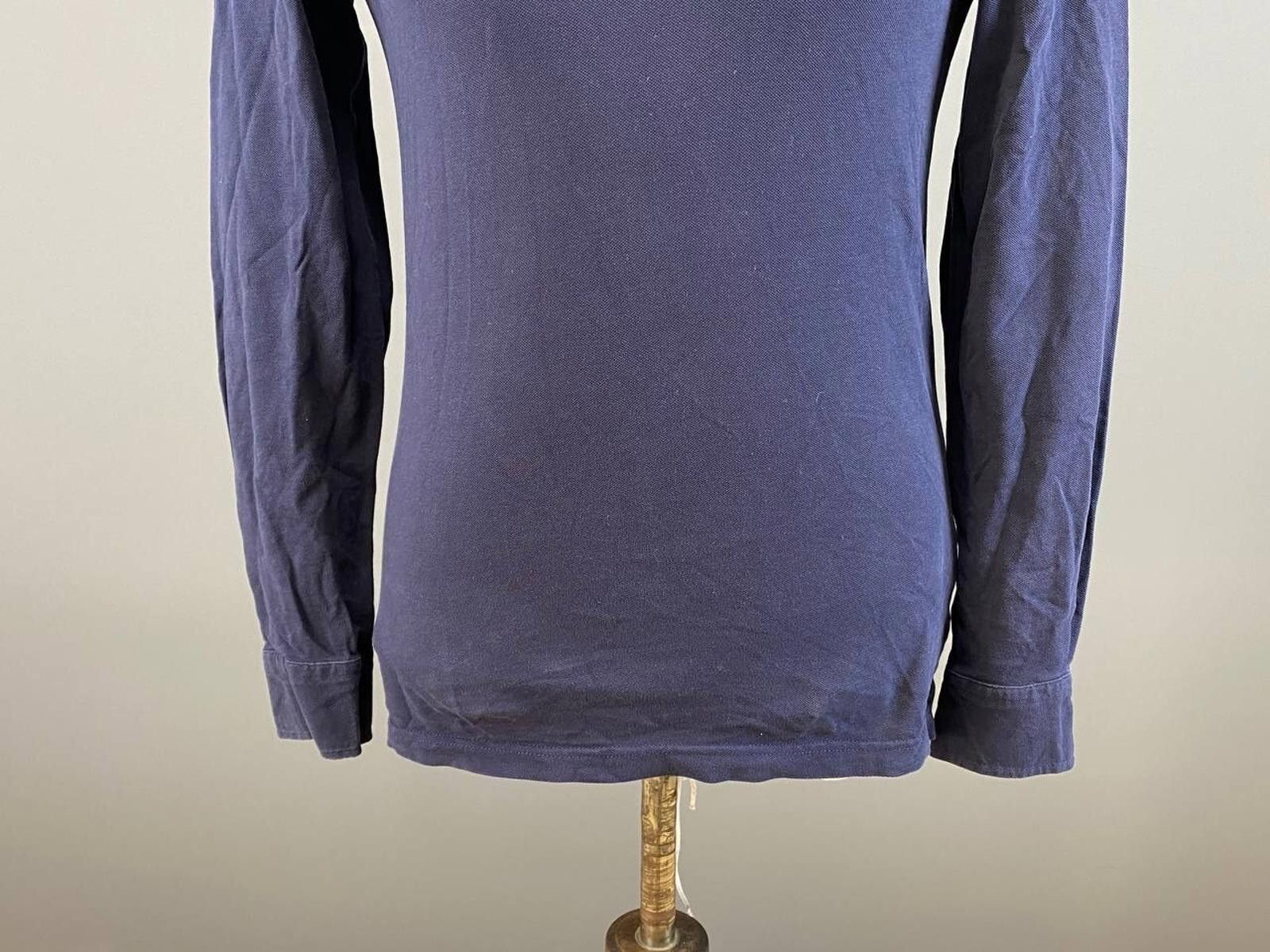 Designer Hackett London Blue #1 Elbow Patches Polo Shirt Size XS Size US XS / EU 42 / 0 - 2 Thumbnail
